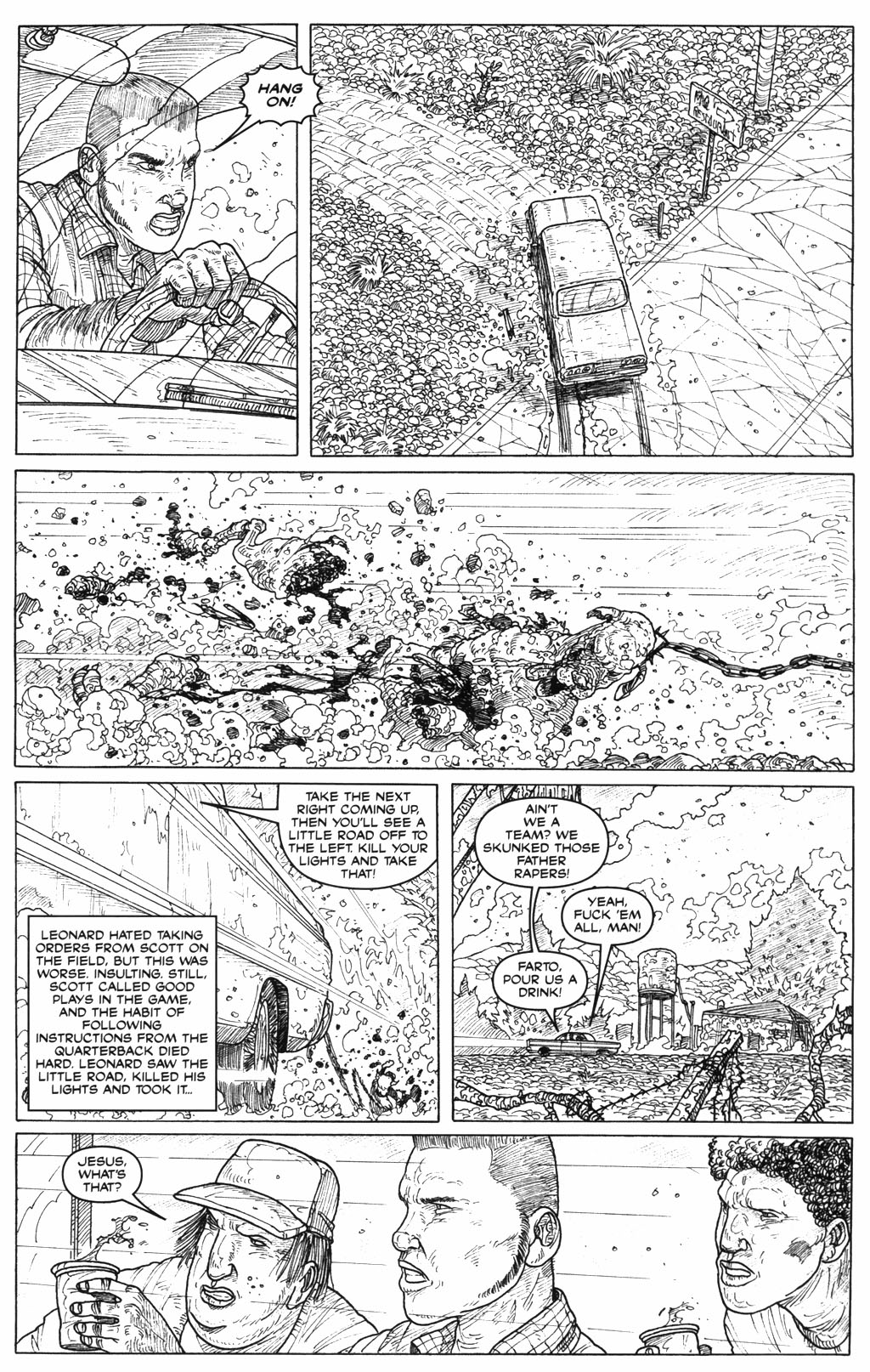 Read online Joe R. Lansdale's By Bizarre Hands comic -  Issue #5 - 12