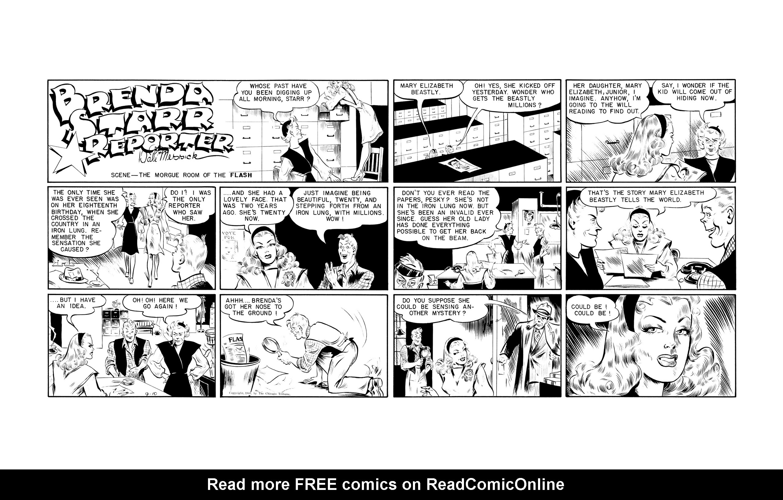 Read online Brenda Starr, Reporter: The Collected Dailies and Sundays comic -  Issue # TPB (Part 2) - 6