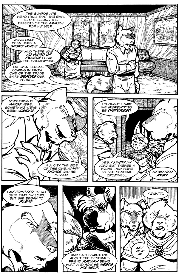 Read online Tall Tails: Thieves' Quest comic -  Issue #18 - 22