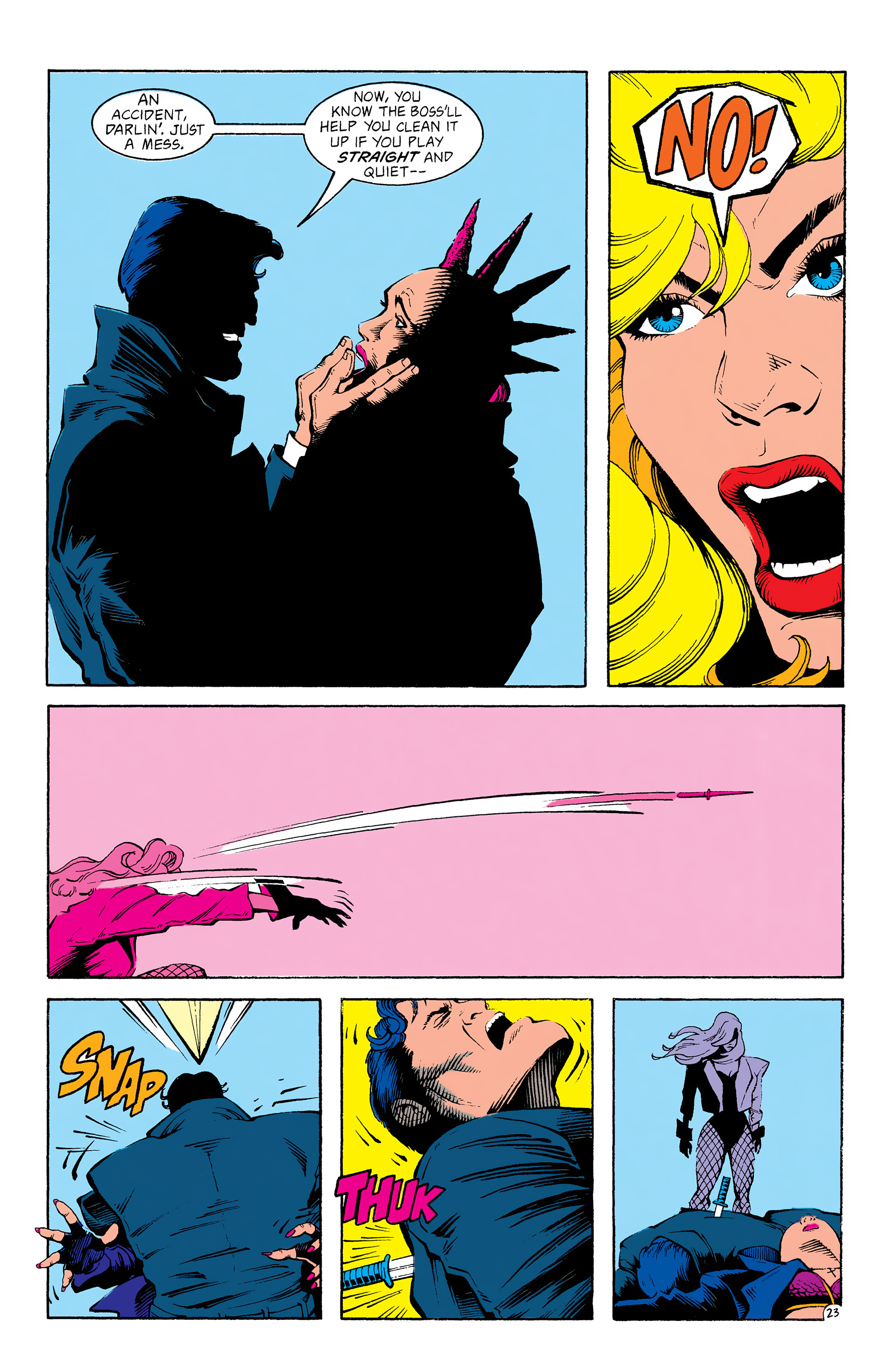 Read online Black Canary (1993) comic -  Issue #3 - 24