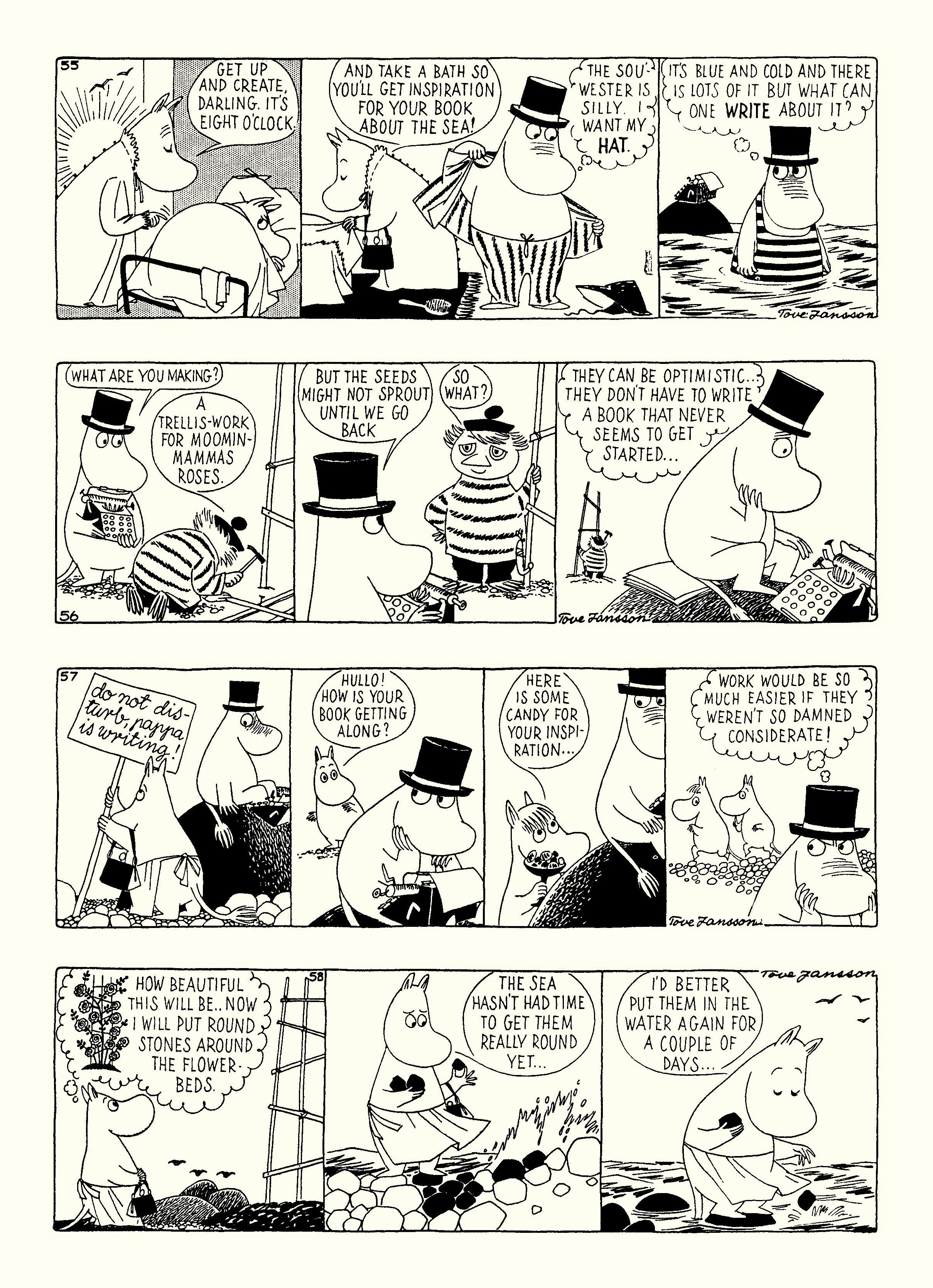 Read online Moomin: The Complete Tove Jansson Comic Strip comic -  Issue # TPB 3 - 69