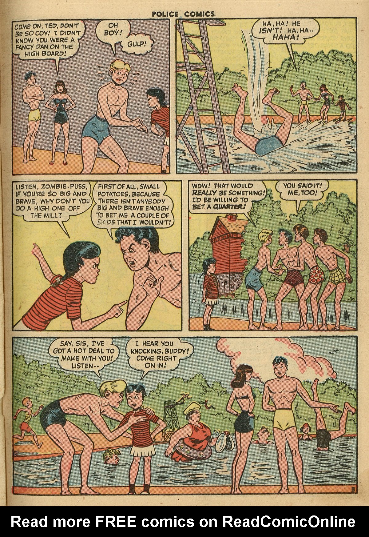 Read online Police Comics comic -  Issue #45 - 35