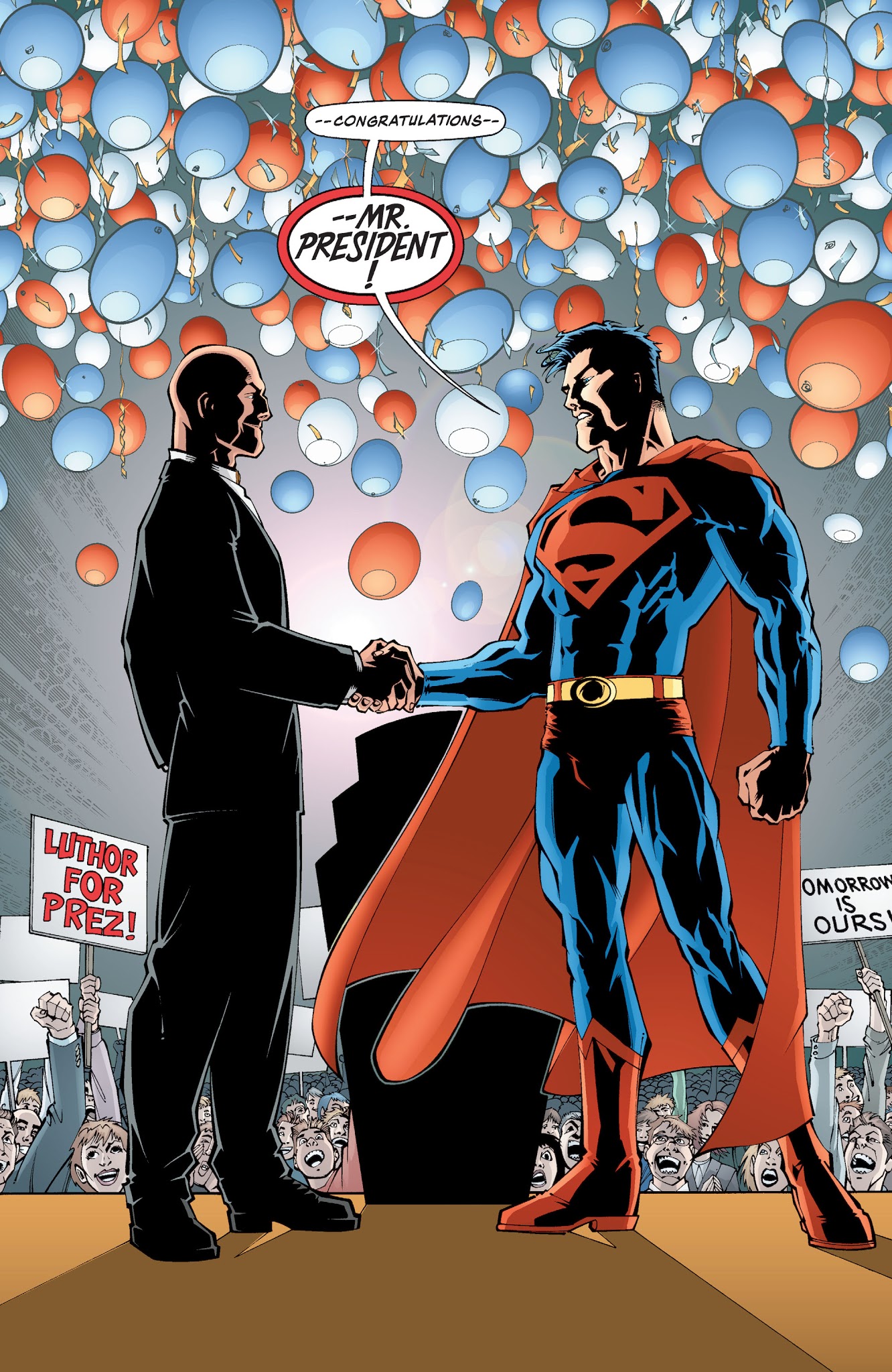Read online Superman: President Luthor comic -  Issue # TPB - 119