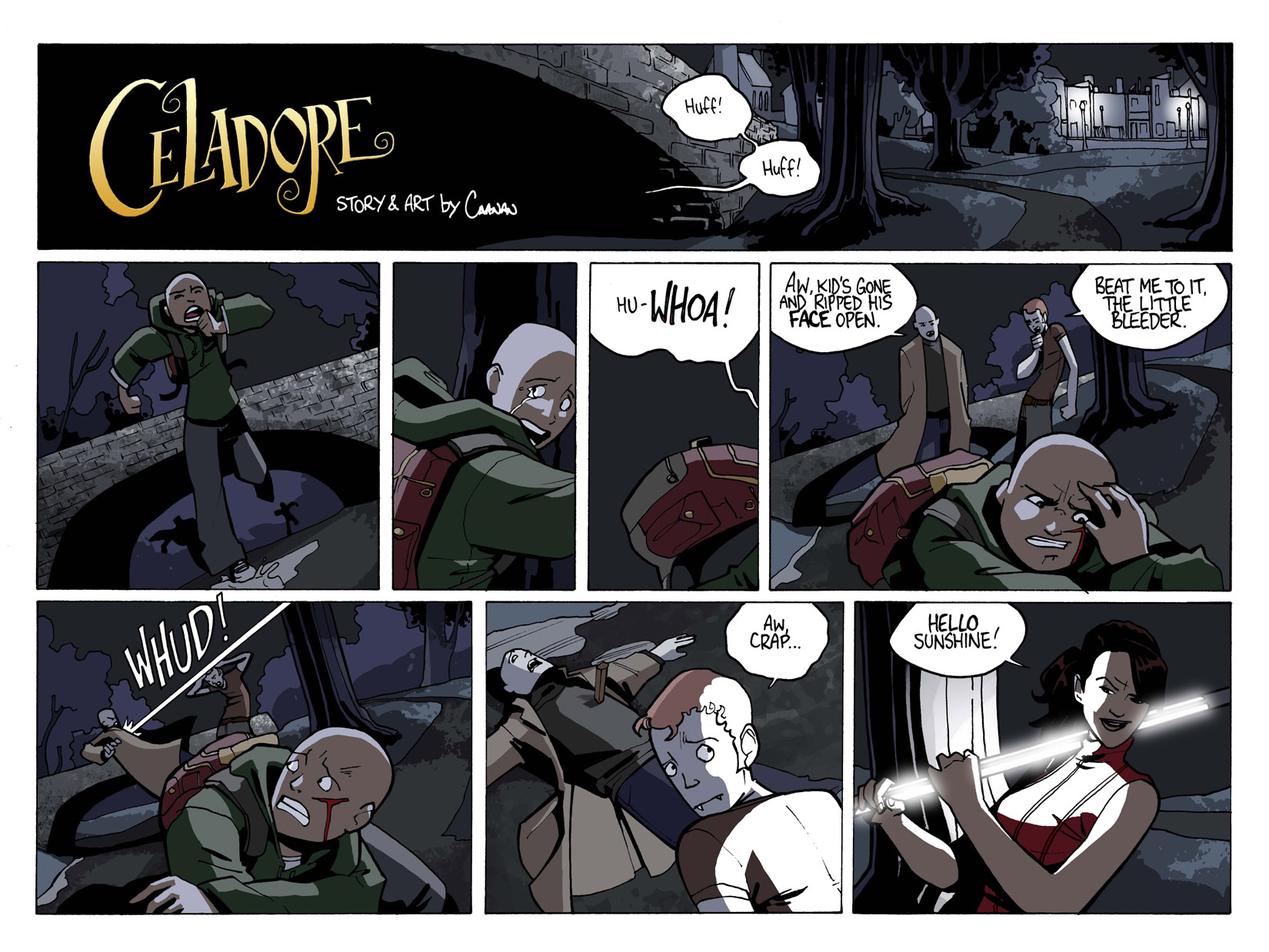 Read online Celadore comic -  Issue #1 - 2