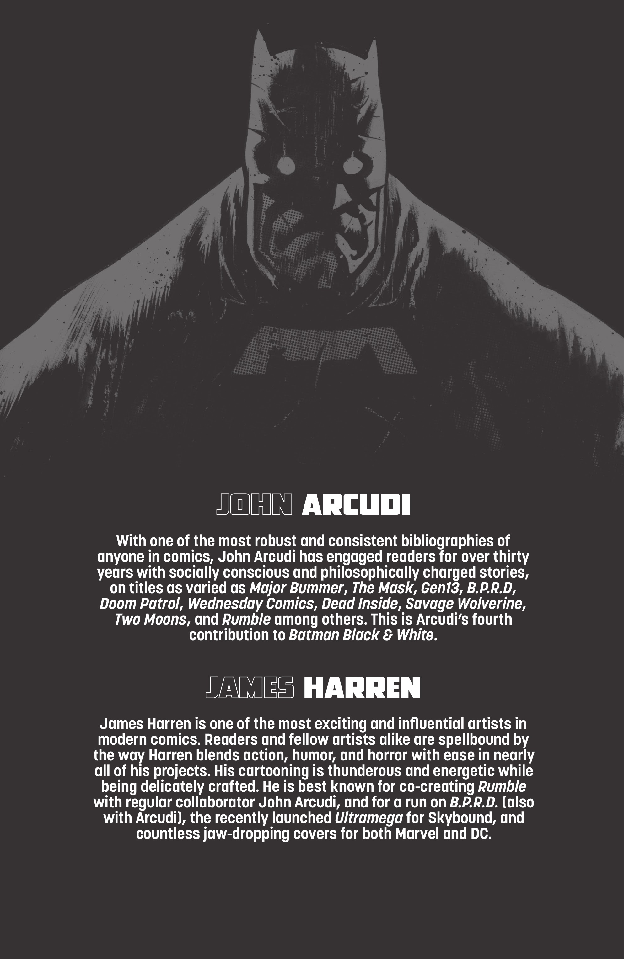 Read online Batman Black & White comic -  Issue #6 - 32