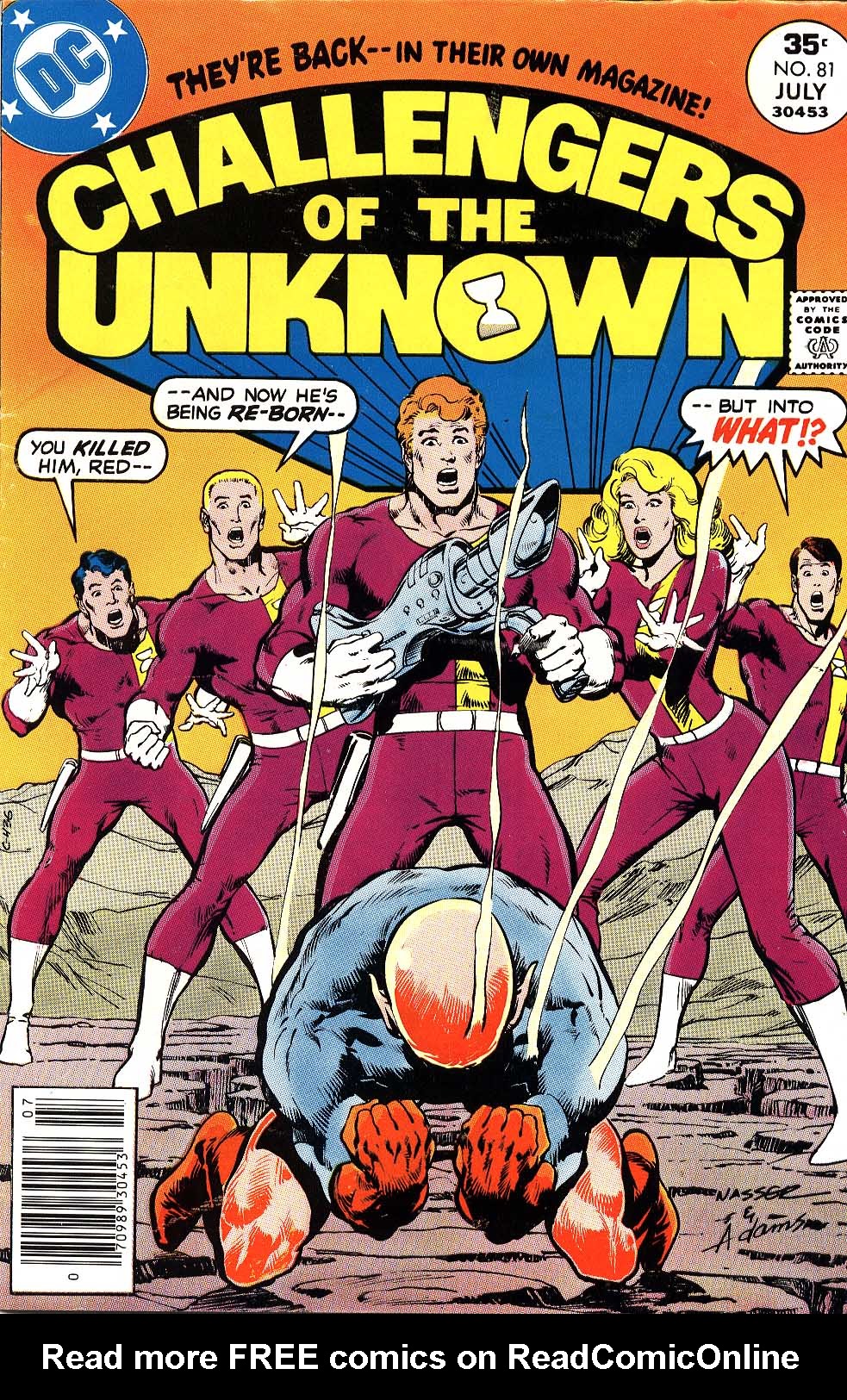 Read online Challengers of the Unknown (1958) comic -  Issue #81 - 1