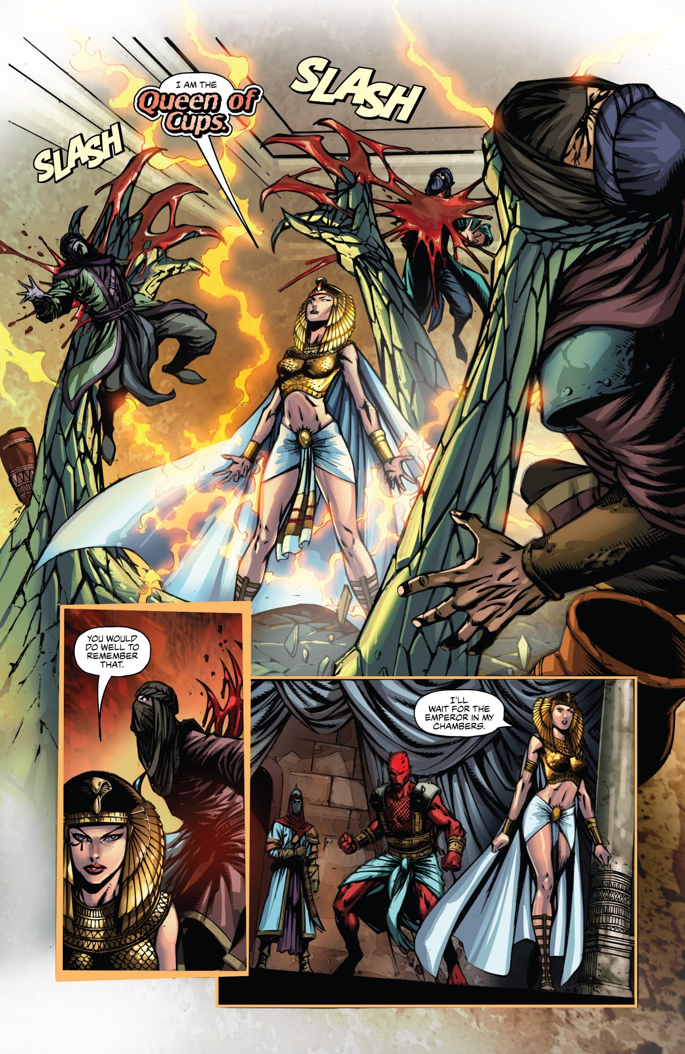 Read online Grimm Fairy Tales: Tarot comic -  Issue #3 - 21