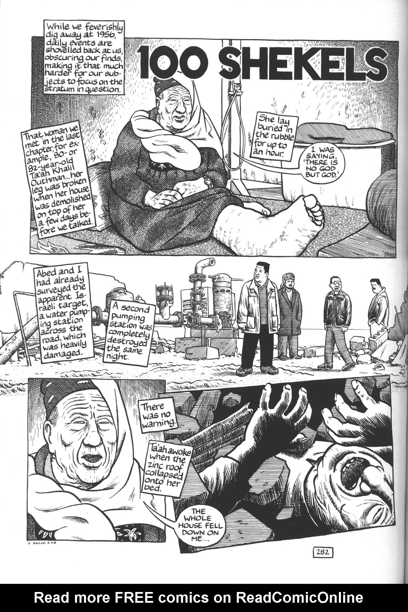 Read online Footnotes in Gaza comic -  Issue # TPB - 300