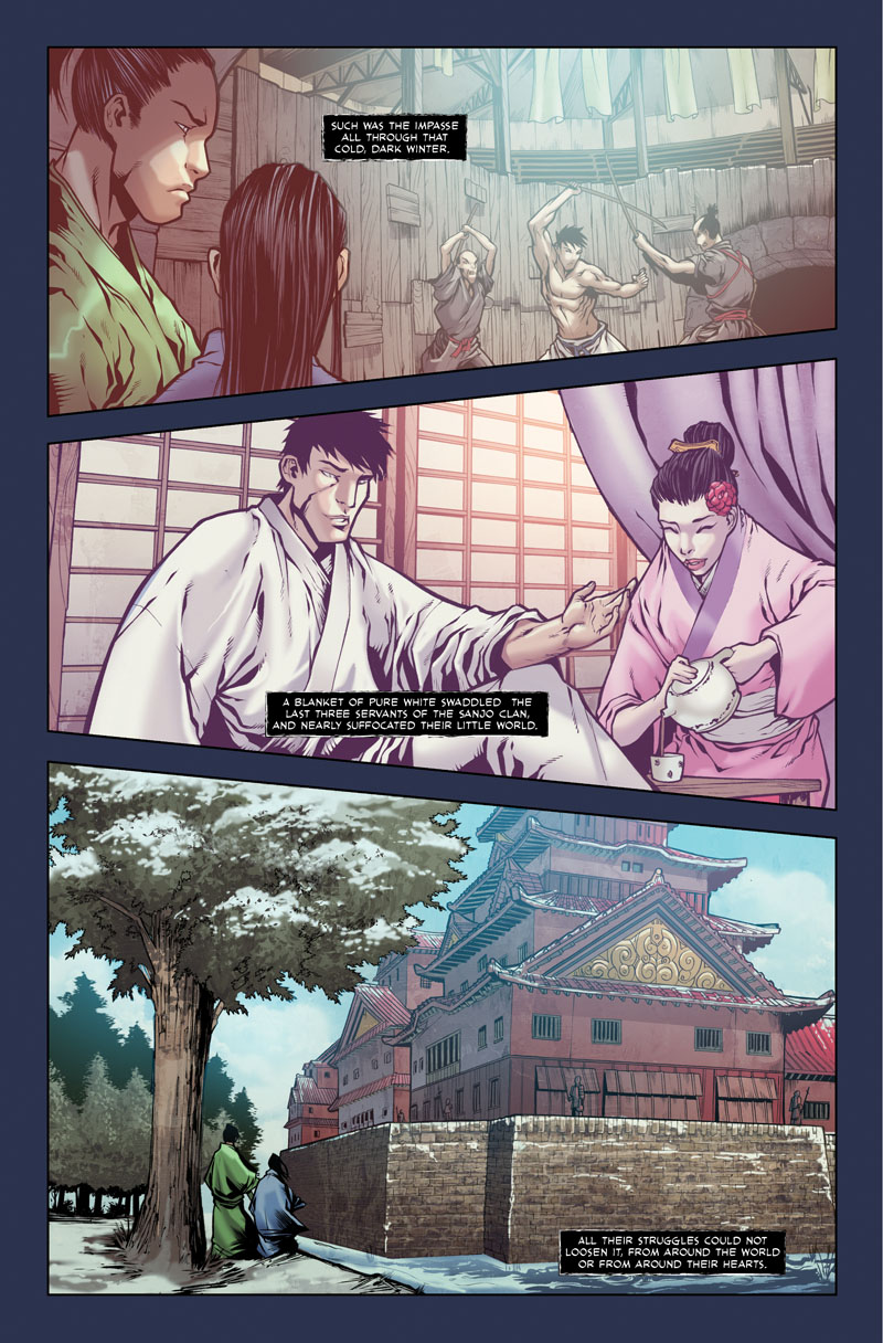 Read online Samurai's Blood comic -  Issue #4 - 7