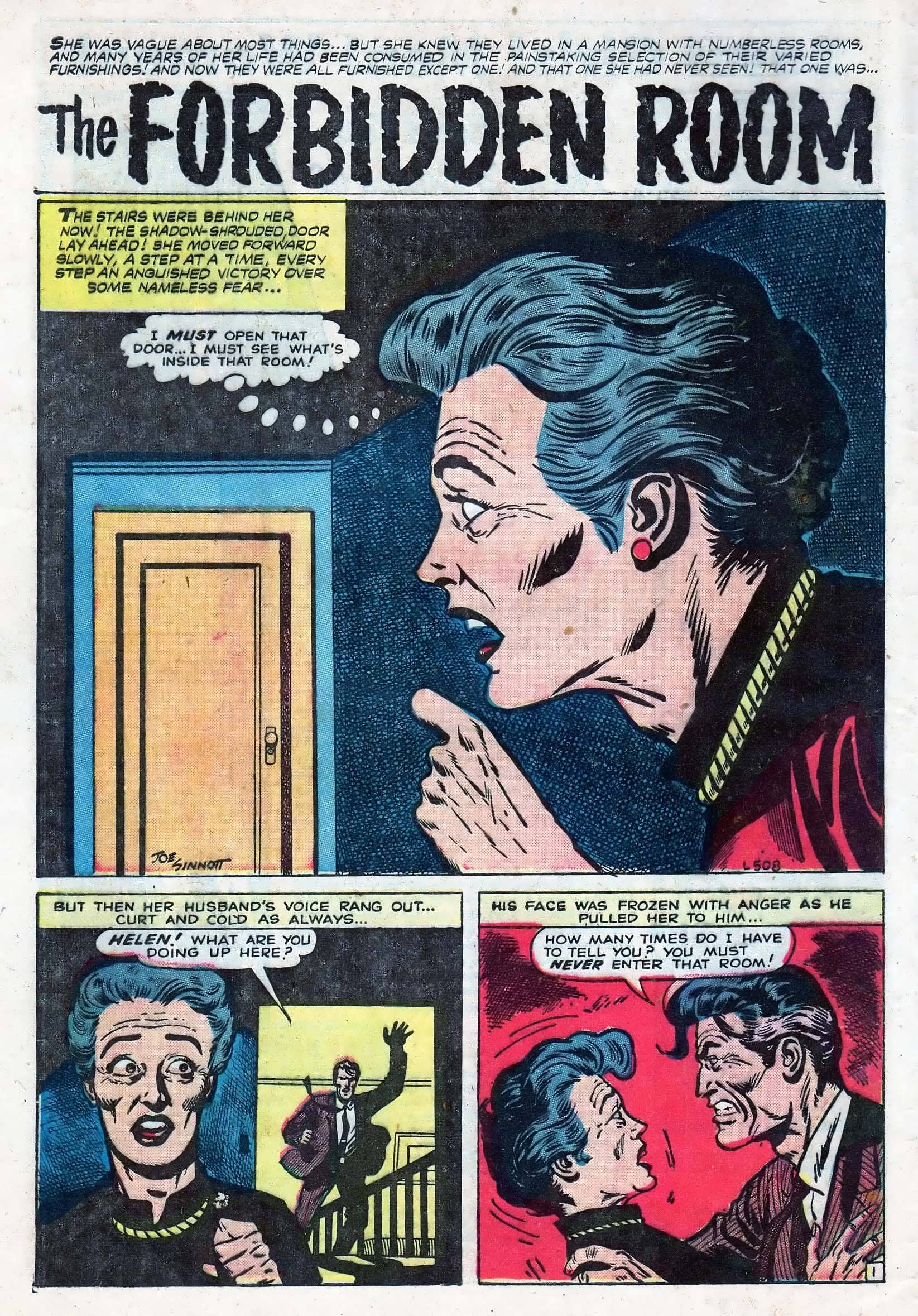 Read online Mystical Tales comic -  Issue #6 - 8