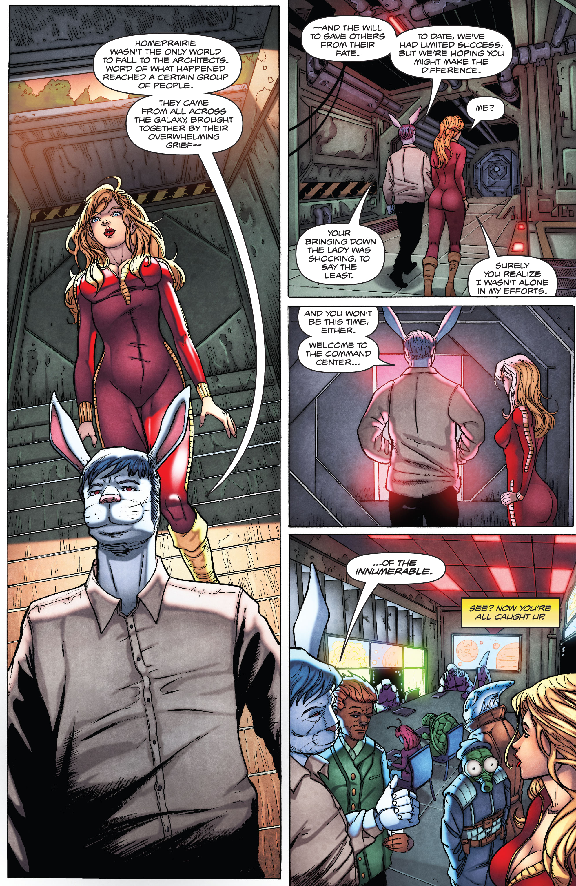 Read online Barbarella: The Center Cannot Hold comic -  Issue #2 - 13