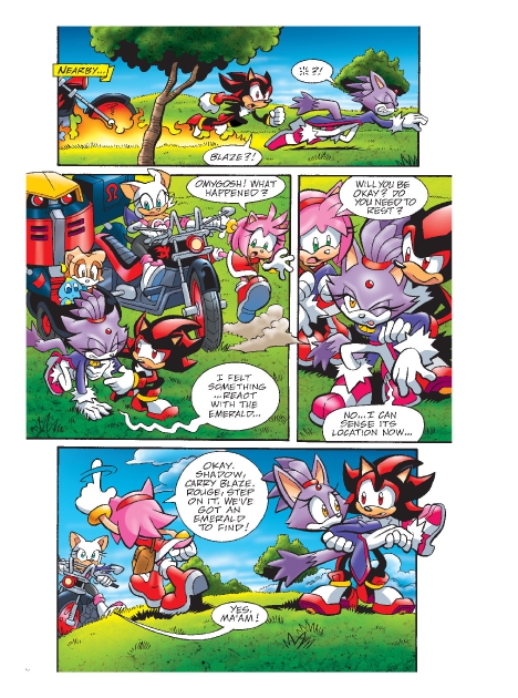 Read online Sonic Comics Spectacular: Speed of Sound comic -  Issue # Full - 184