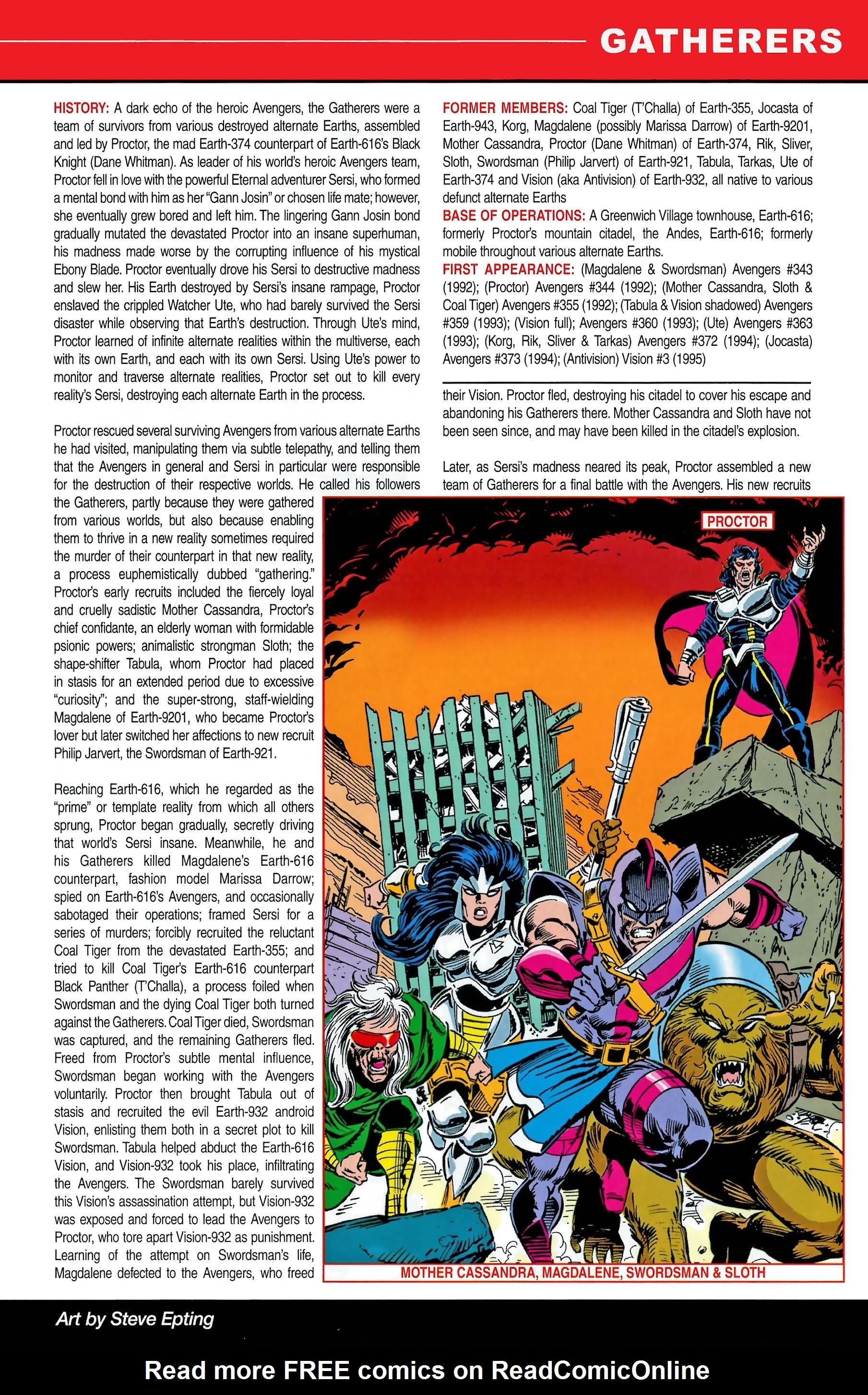 Read online Official Handbook of the Marvel Universe A to Z comic -  Issue # TPB 4 (Part 2) - 61