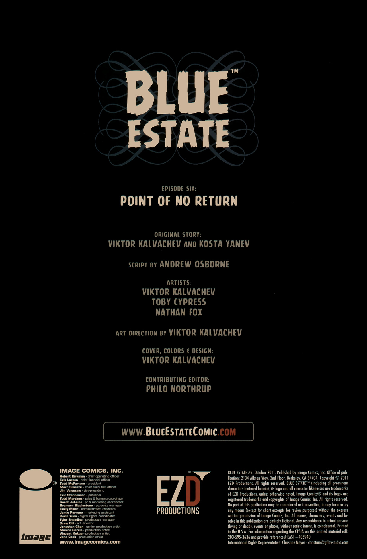 Read online Blue Estate comic -  Issue #6 - 2