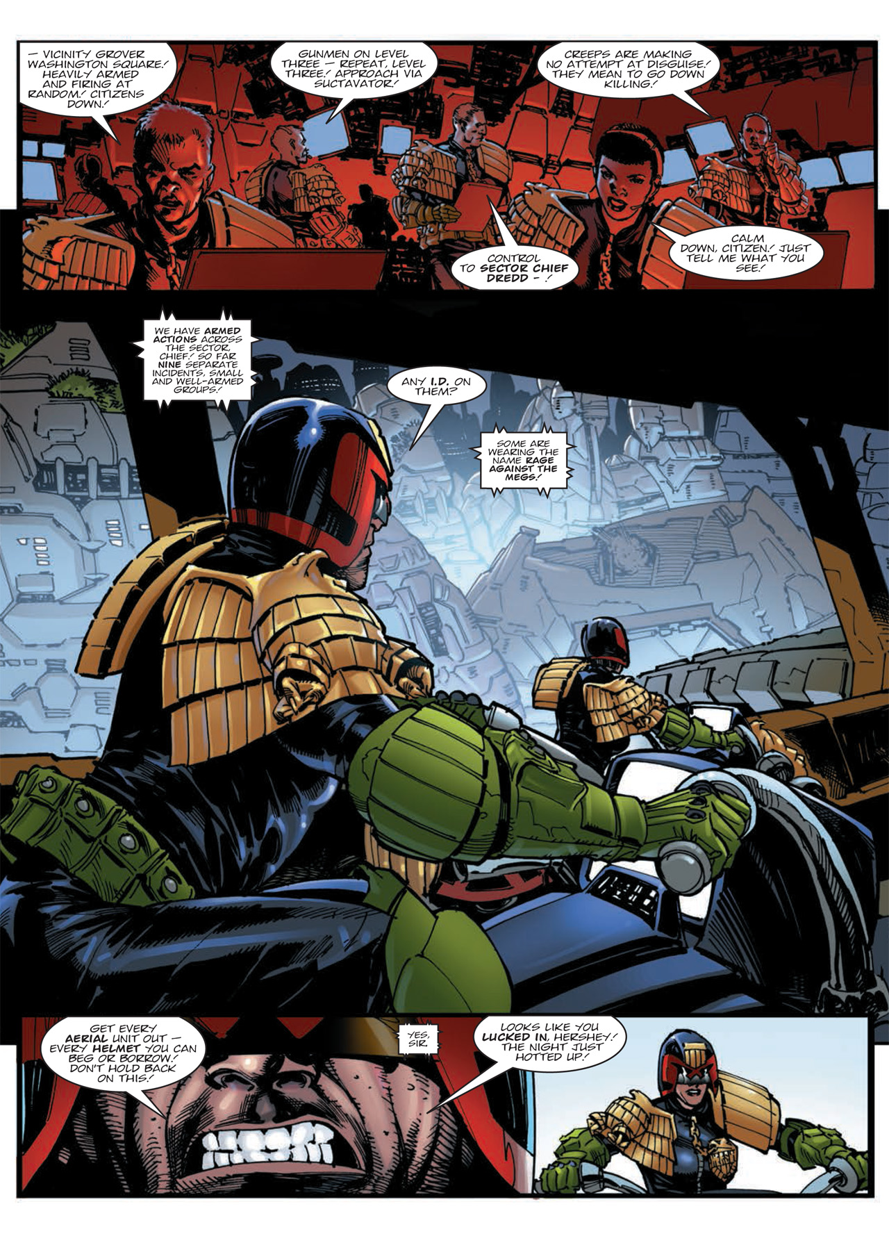 Read online Judge Dredd: Day of Chaos - The Fourth Faction comic -  Issue # TPB (Part 1) - 48