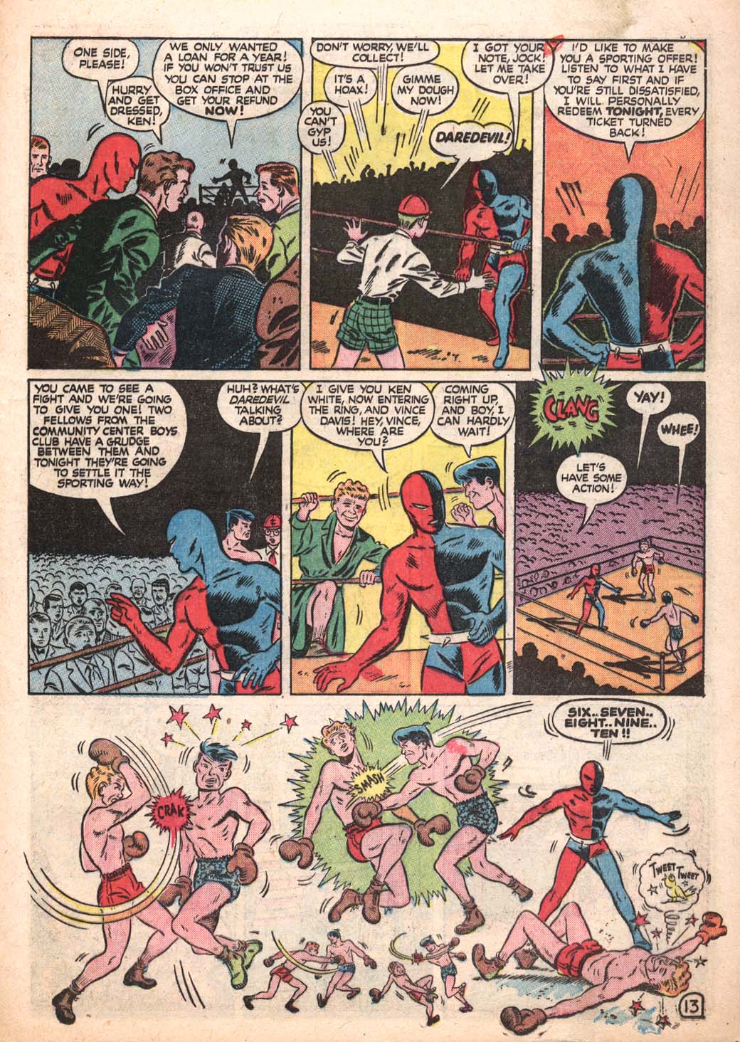 Read online Daredevil (1941) comic -  Issue #41 - 49