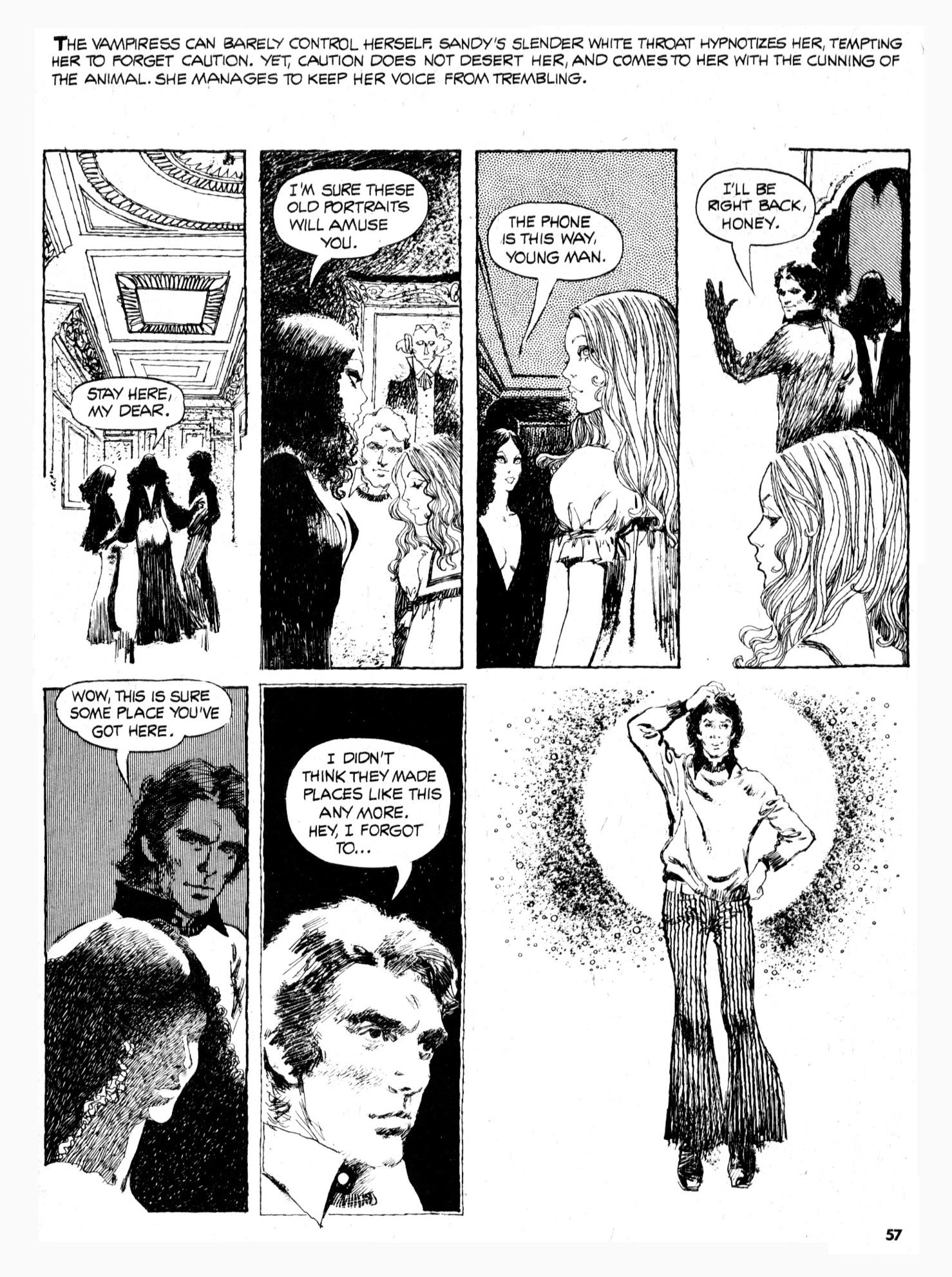 Read online Vampirella (1969) comic -  Issue #37 - 57