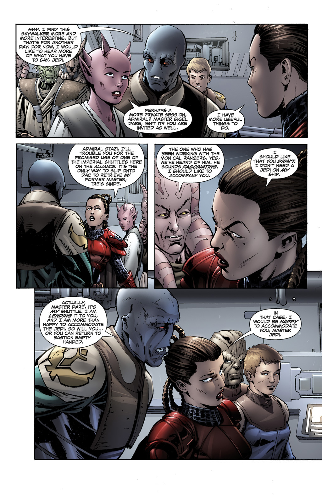 Read online Star Wars: Legacy (2006) comic -  Issue #42 - 5