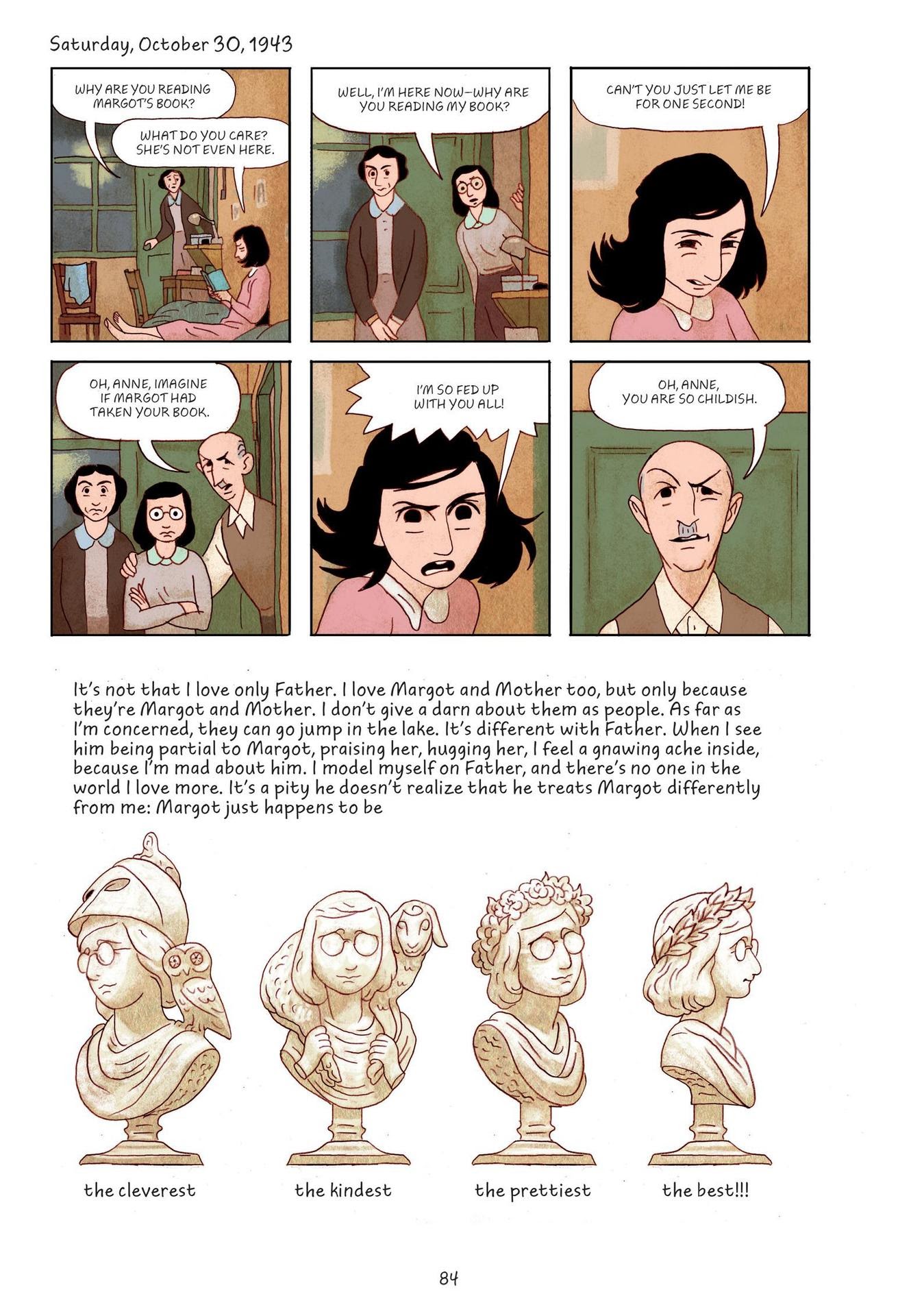 Read online Anne Frank’s Diary: The Graphic Adaptation comic -  Issue # TPB - 84
