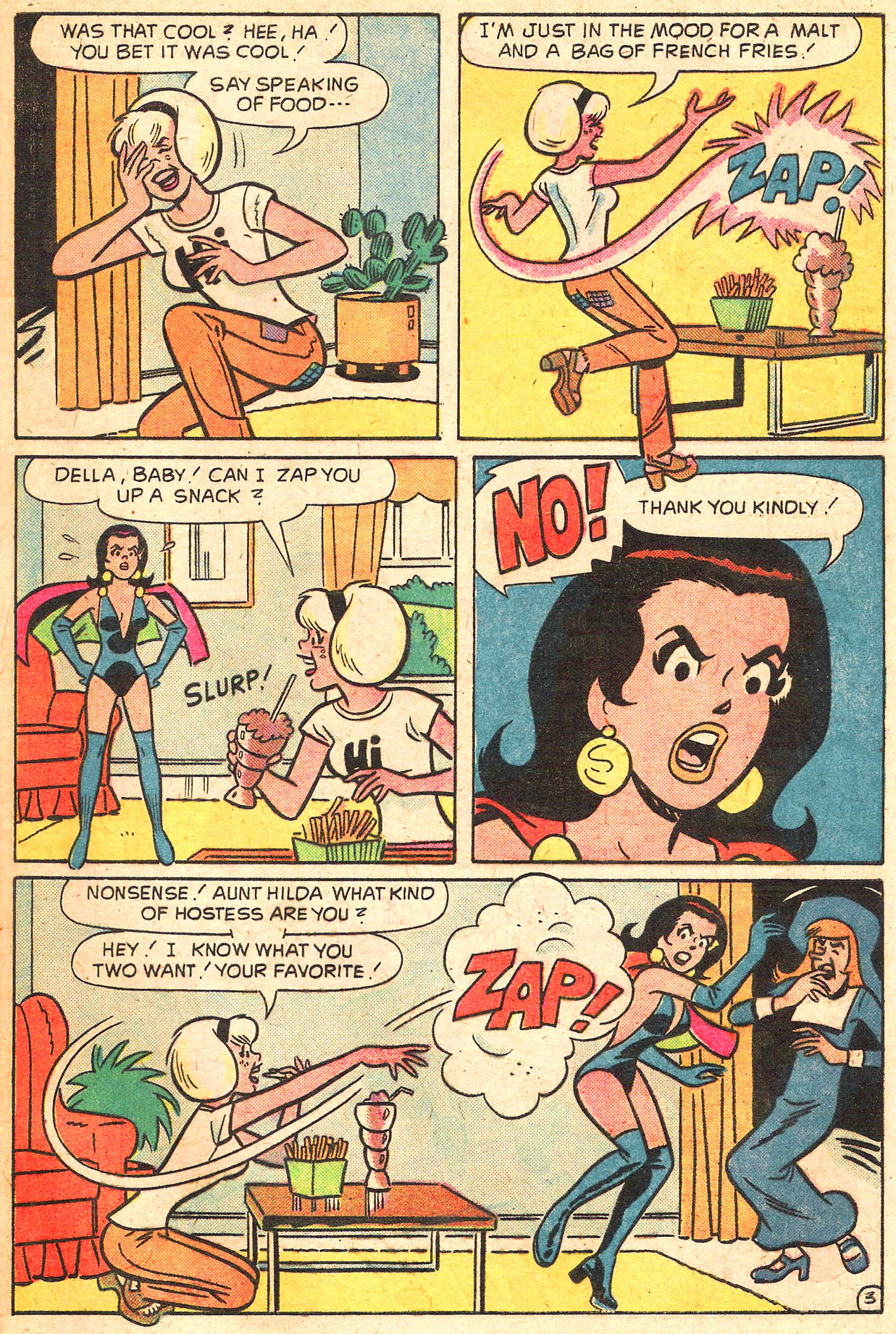 Read online Sabrina The Teenage Witch (1971) comic -  Issue #21 - 28