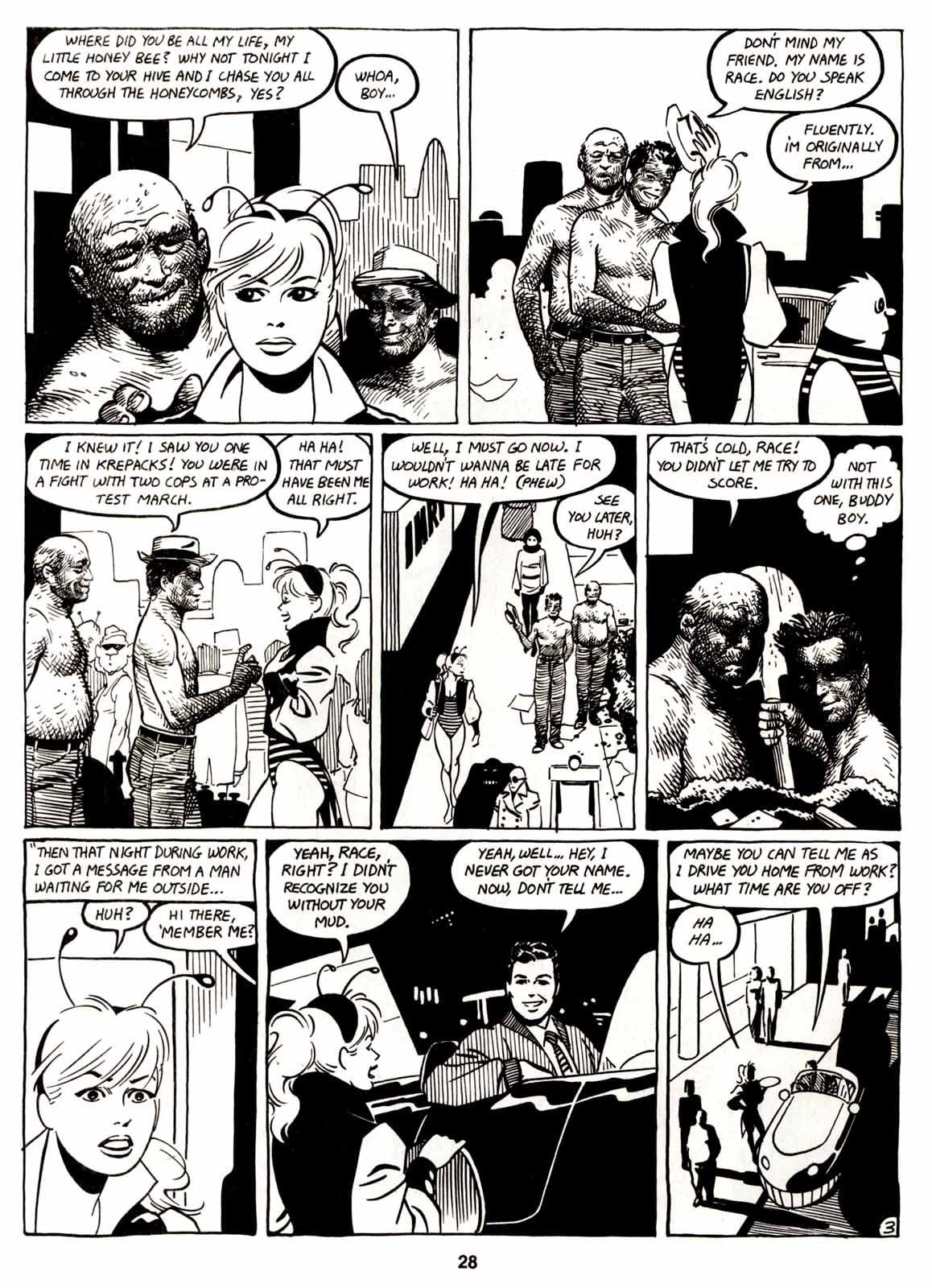 Read online Love and Rockets (1982) comic -  Issue #6 - 30