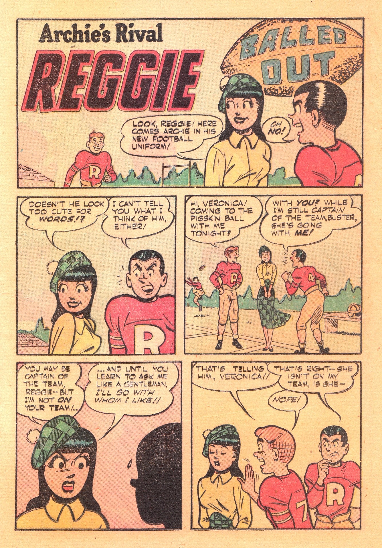 Read online Archie's Rival Reggie comic -  Issue #4 - 17