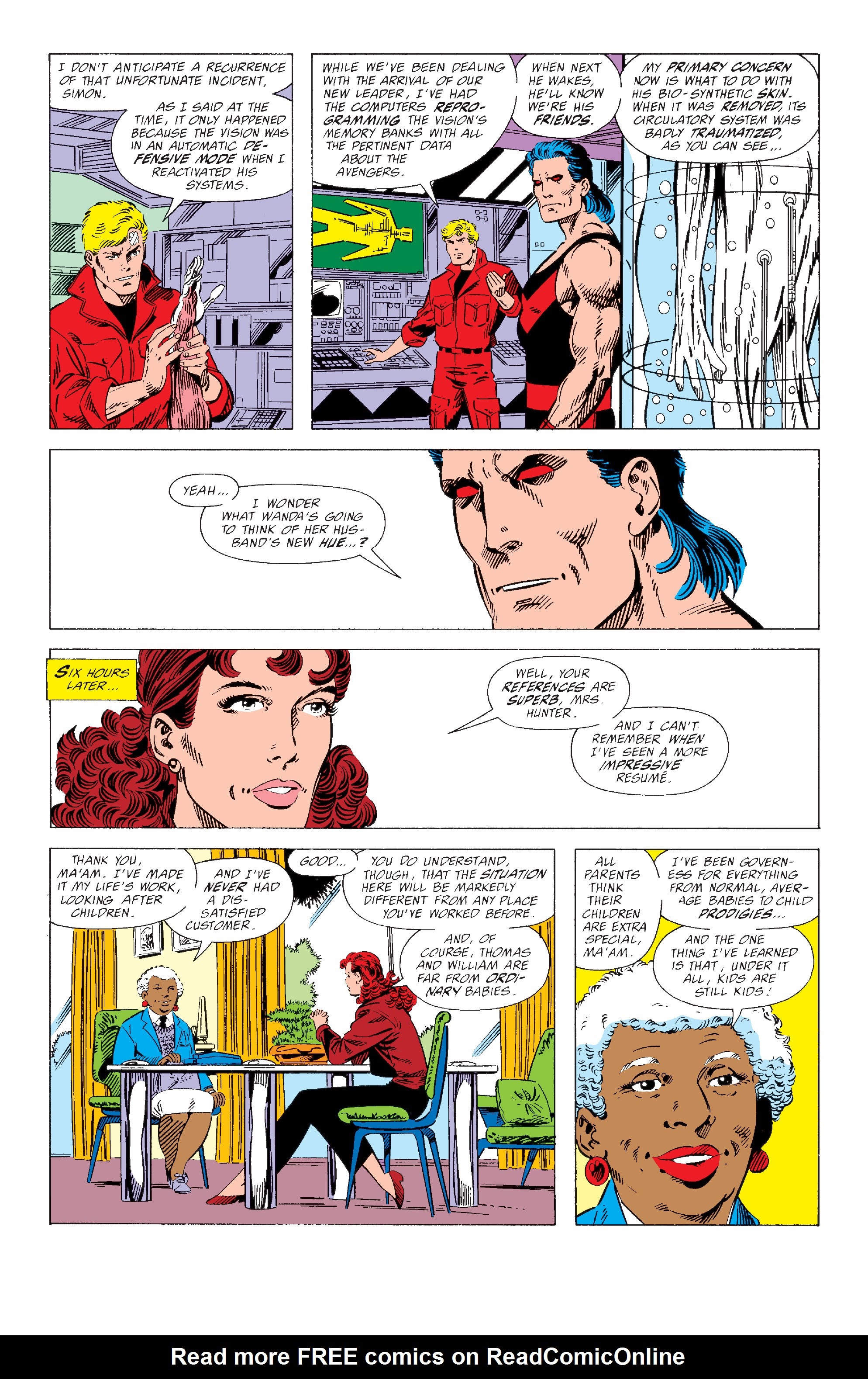 Read online Avengers West Coast Epic Collection: How The West Was Won comic -  Issue #Avengers West Coast Epic Collection Vision Quest (Part 3) - 29