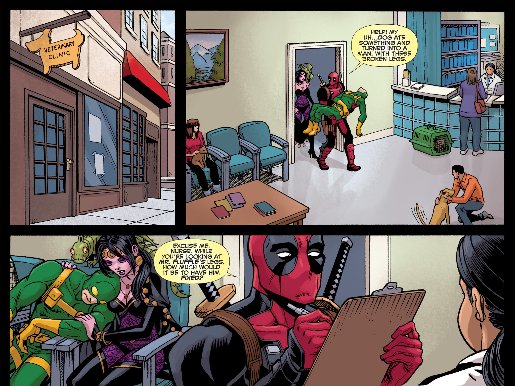 Read online Deadpool: The Gauntlet Infinite Comic comic -  Issue #8 - 16