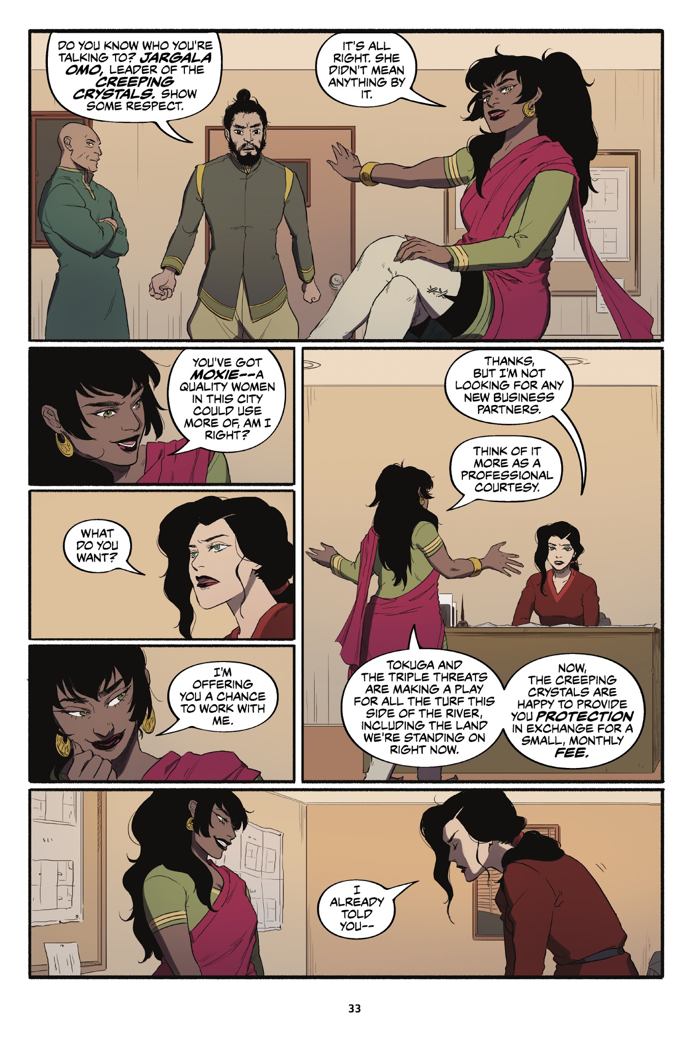 Read online Nickelodeon The Legend of Korra – Turf Wars comic -  Issue #2 - 35