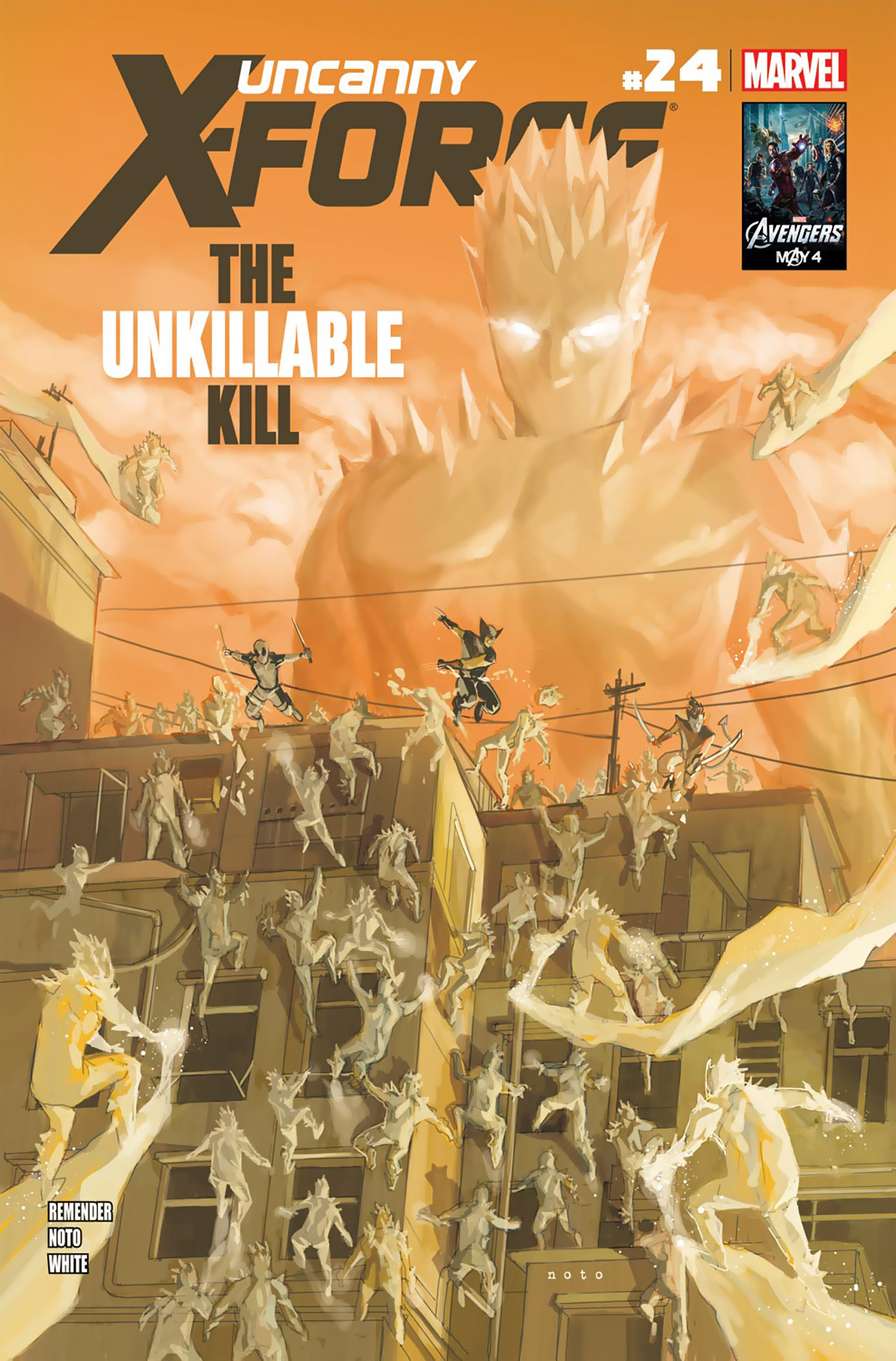 Read online Uncanny X-Force (2010) comic -  Issue #24 - 1