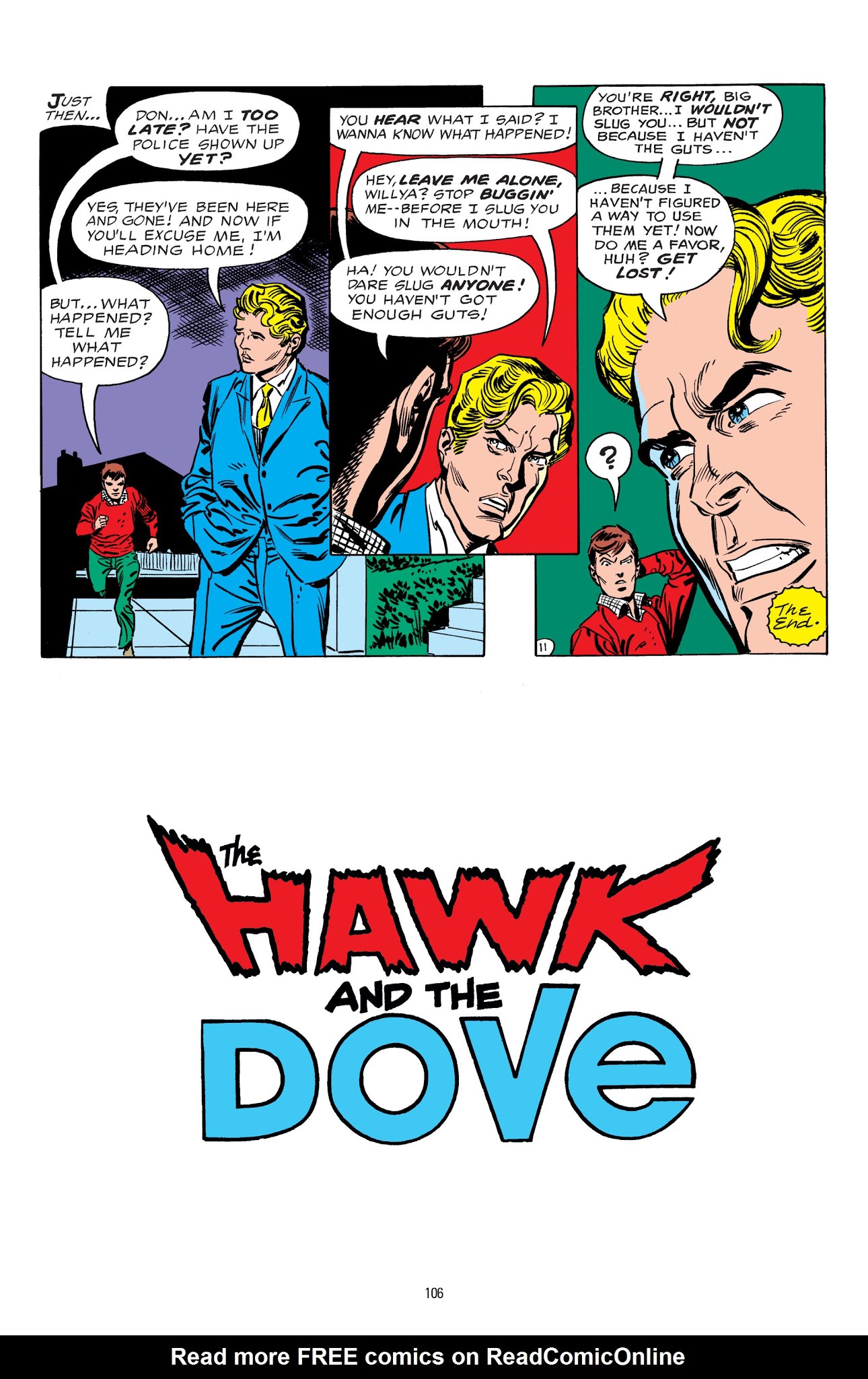 Read online The Hawk and the Dove: The Silver Age comic -  Issue # TPB (Part 2) - 5