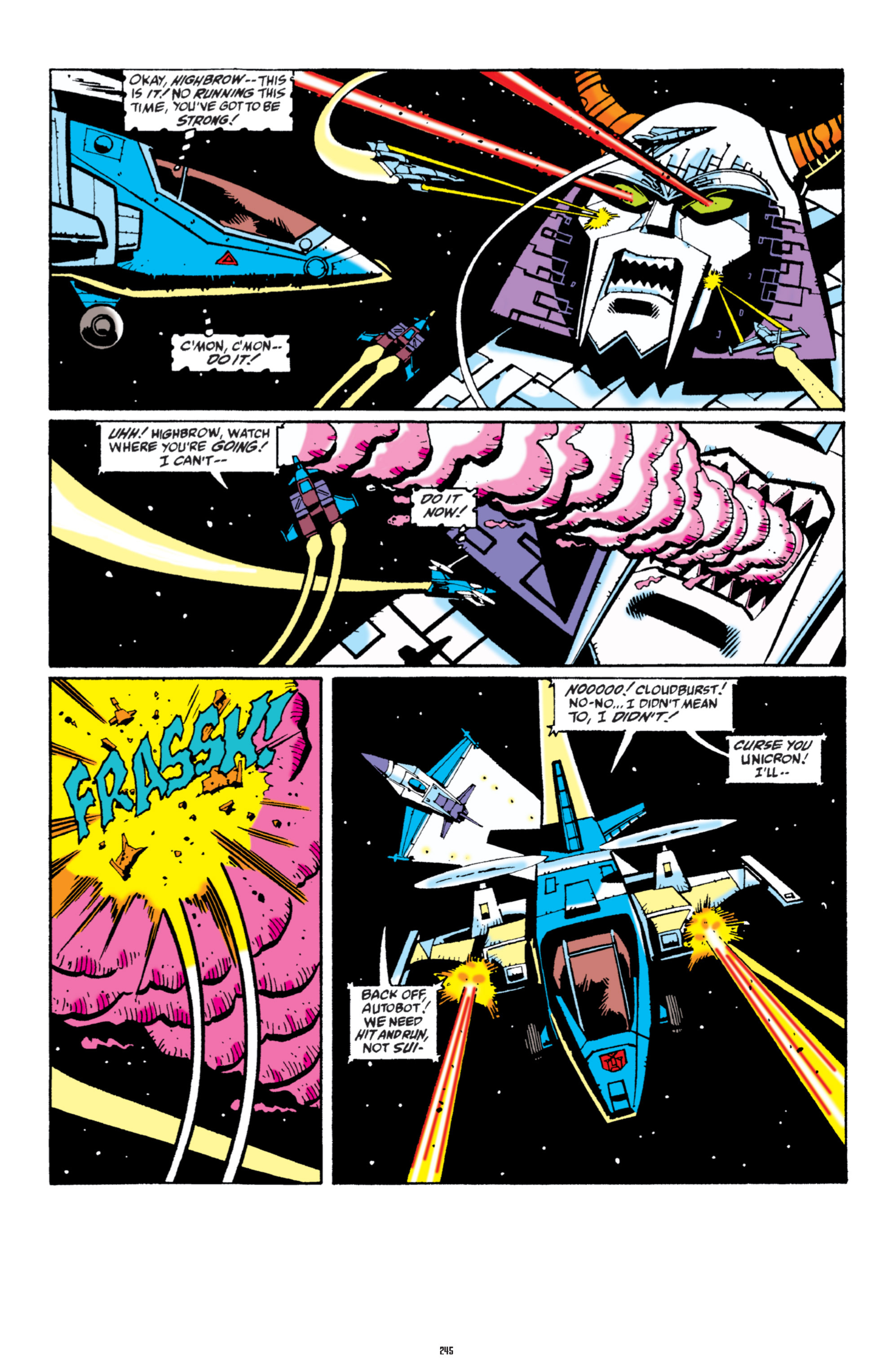 Read online The Transformers Classics comic -  Issue # TPB 6 - 242