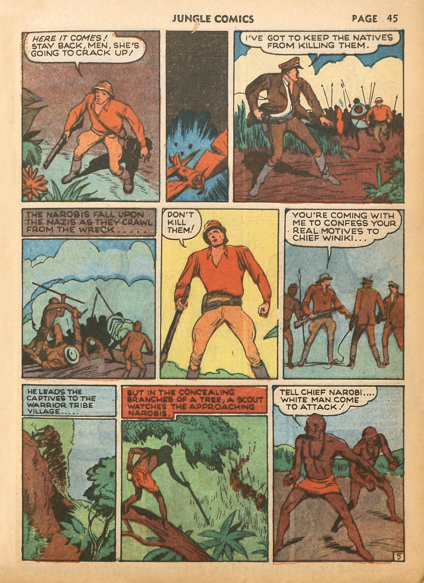 Read online Jungle Comics comic -  Issue #13 - 47