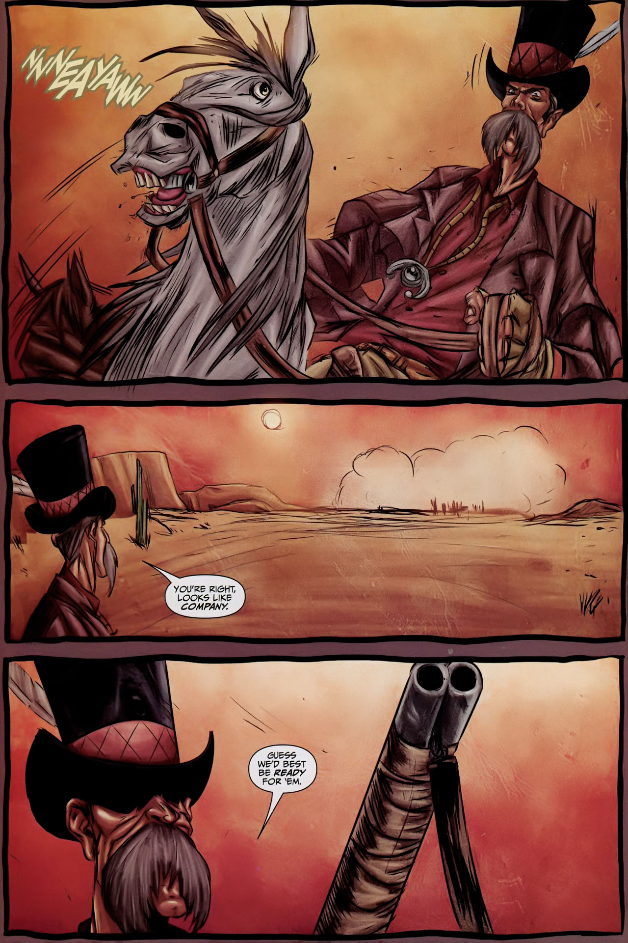 Read online Graveslinger comic -  Issue #3 - 16
