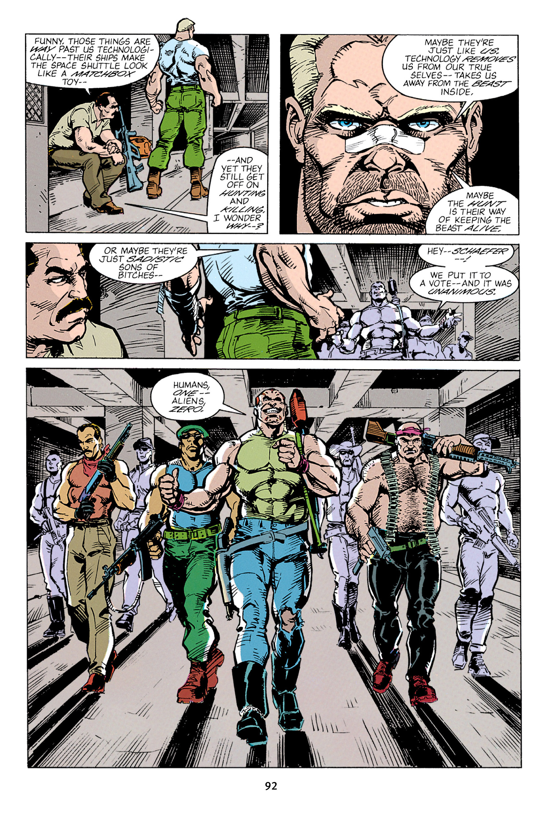 Read online Predator Omnibus comic -  Issue # TPB 1 (Part 1) - 90
