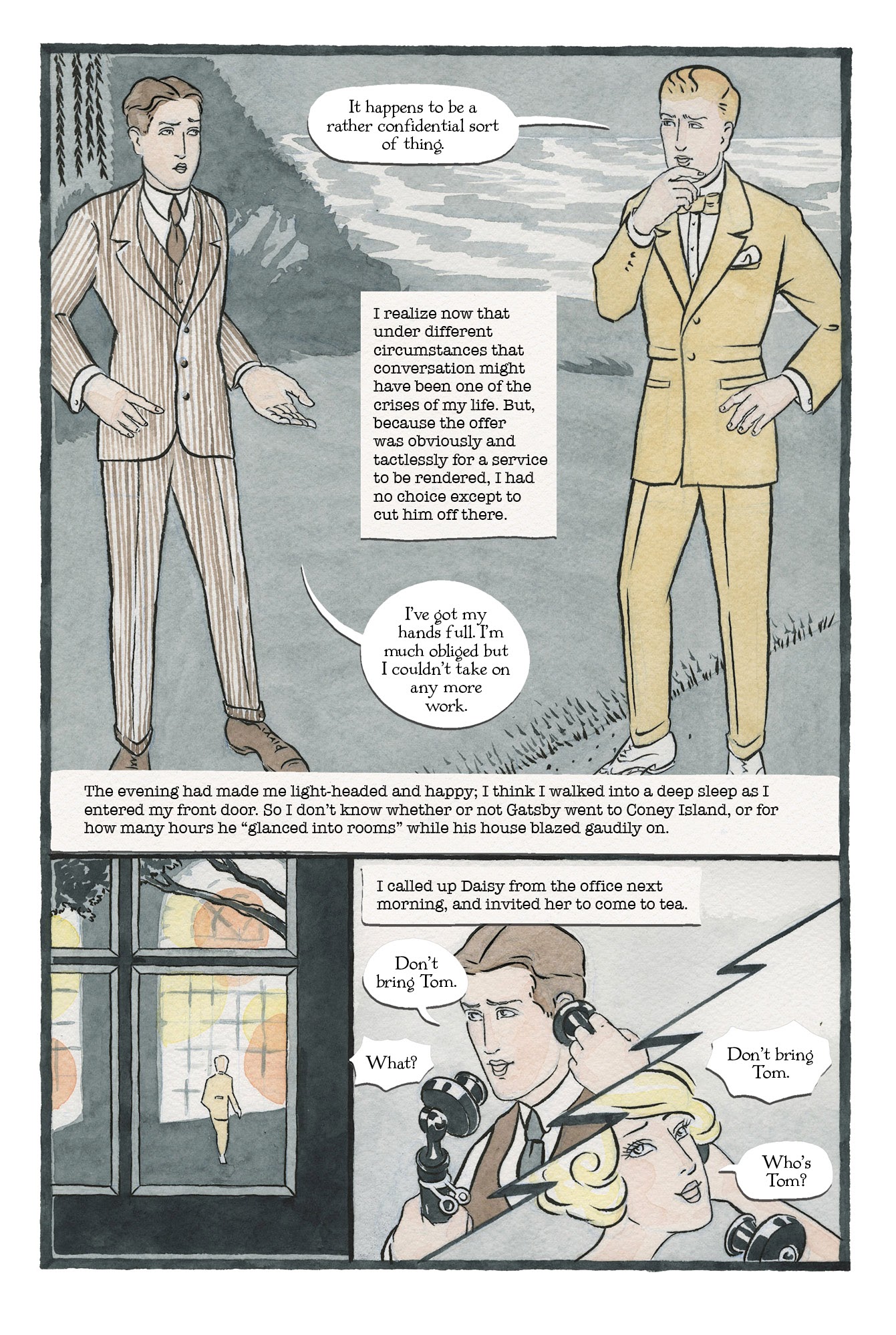 Read online The Great Gatsby: The Graphic Novel comic -  Issue # TPB (Part 2) - 4