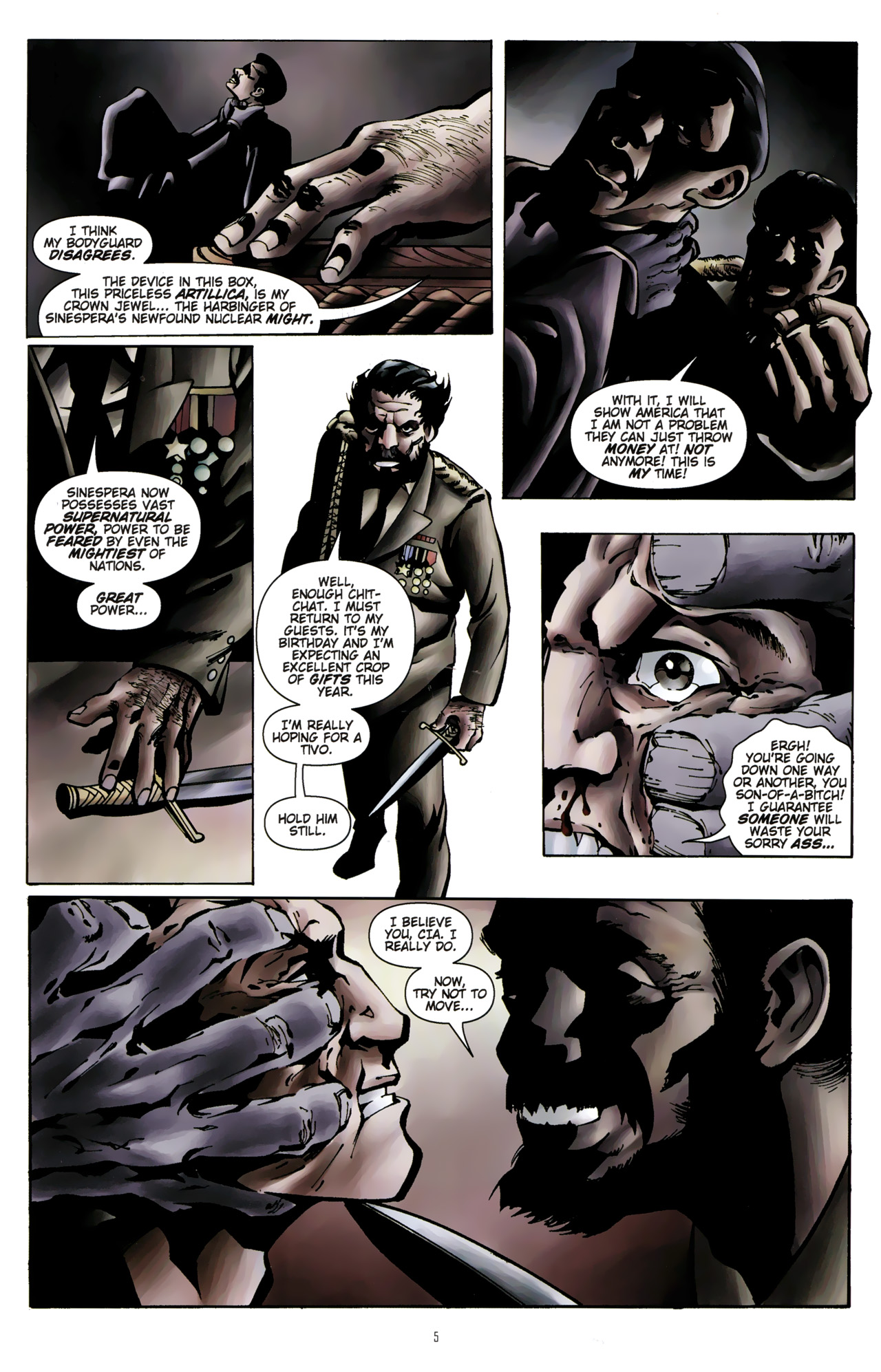 Read online CVO : Covert Vampiric Operations -- 100-Page Spectacular comic -  Issue # TPB - 7