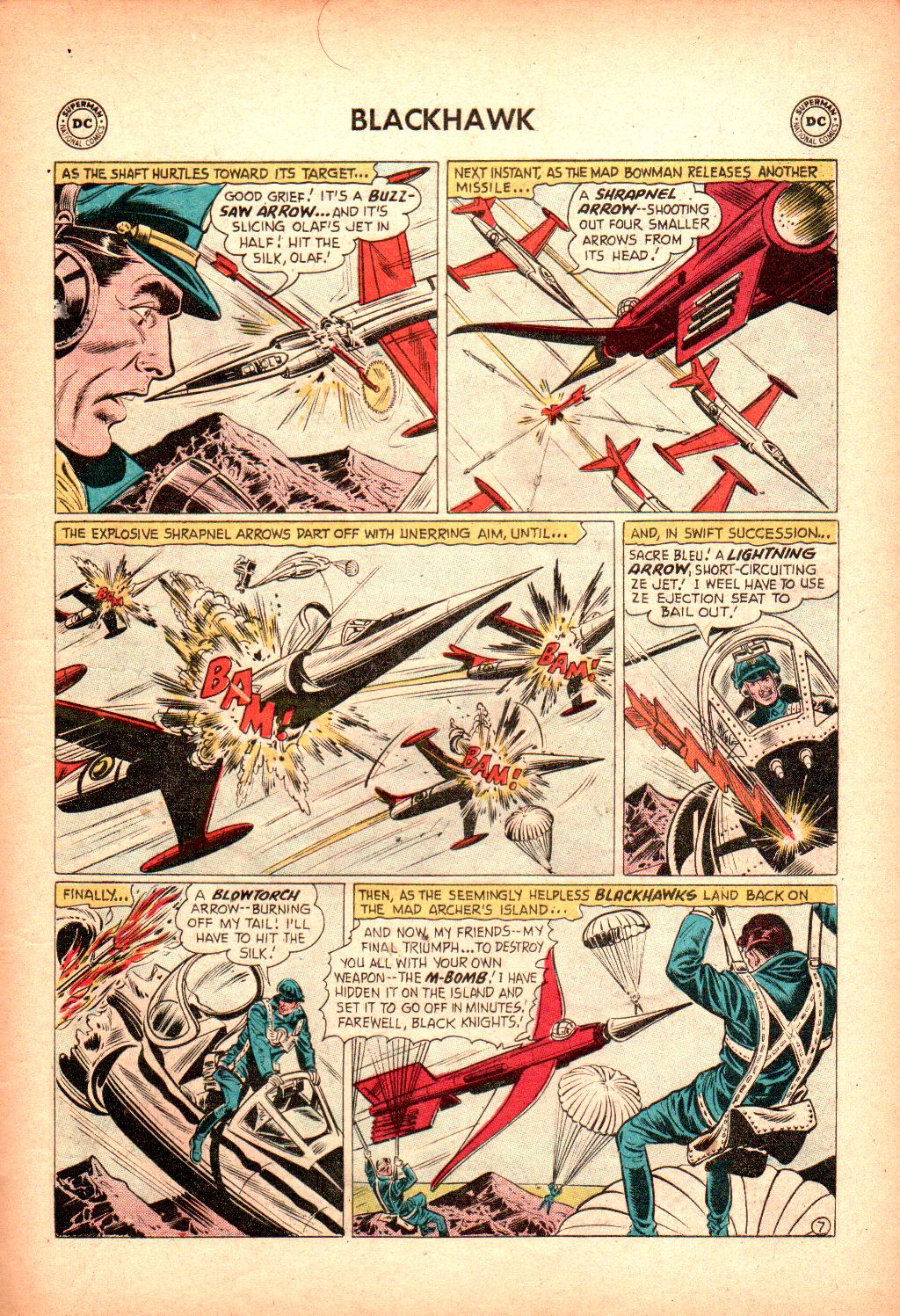 Read online Blackhawk (1957) comic -  Issue #128 - 9
