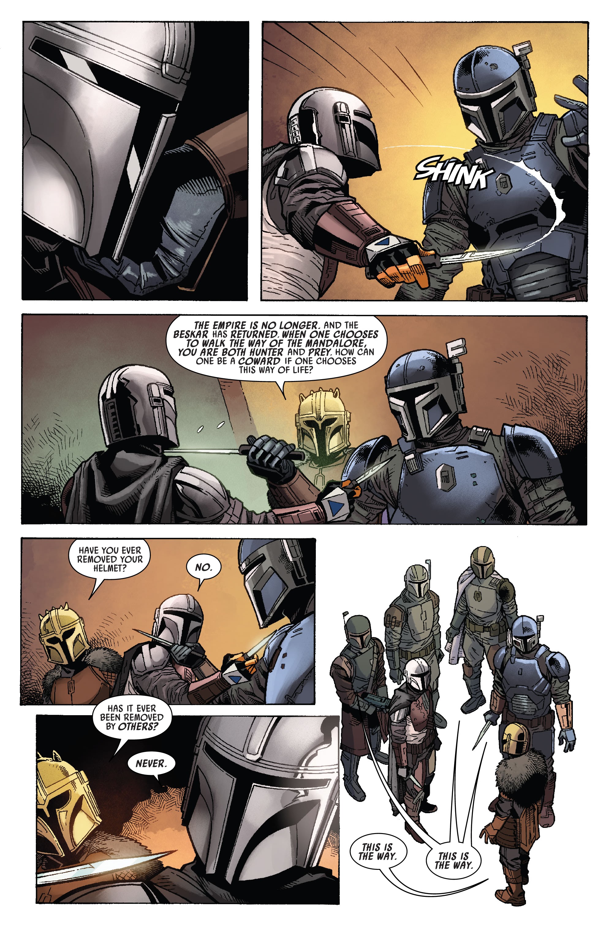 Read online Star Wars: The Mandalorian comic -  Issue #3 - 10