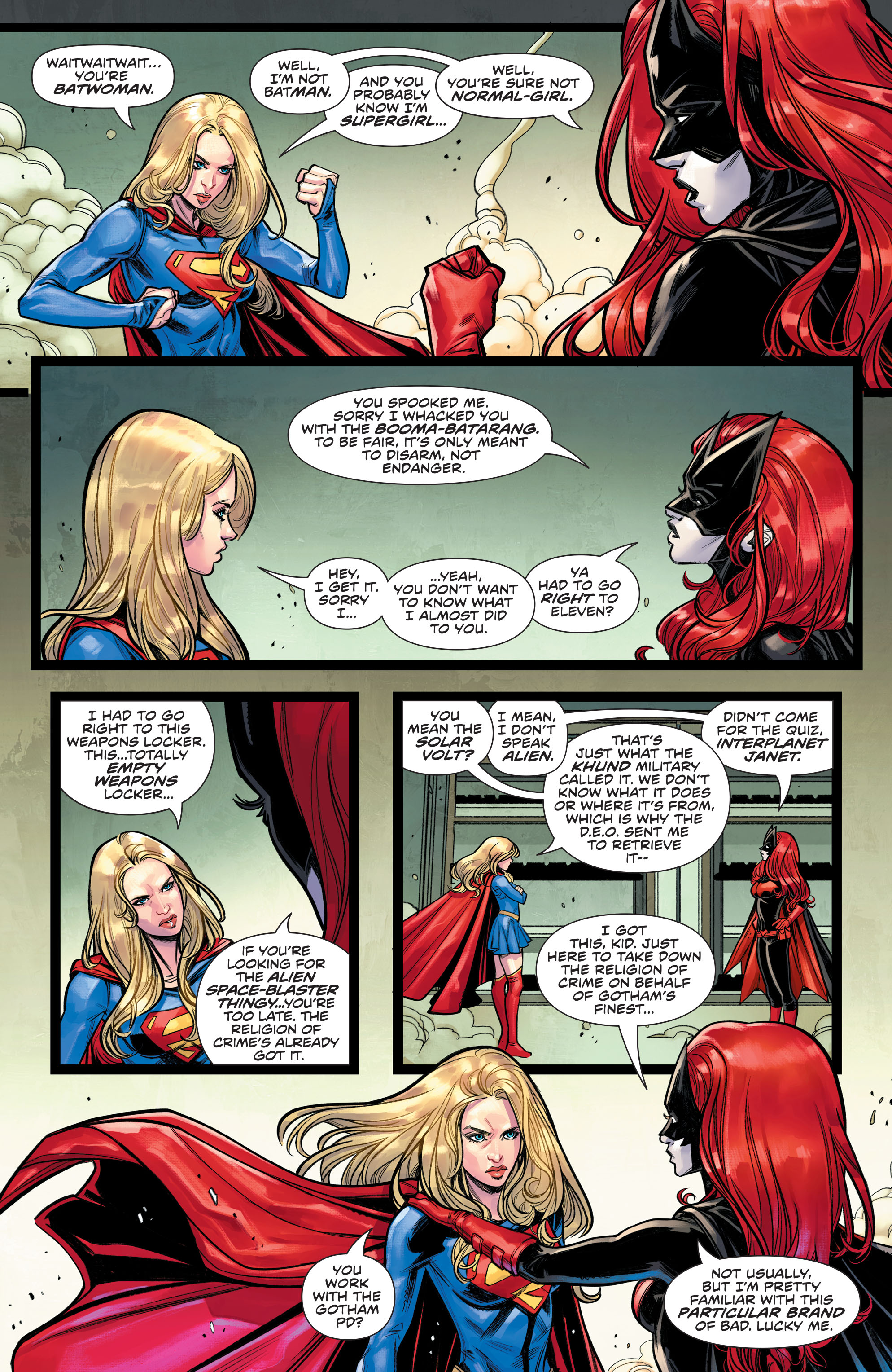 Read online World's Finest: Batwoman and Supergirl comic -  Issue #1 - 5