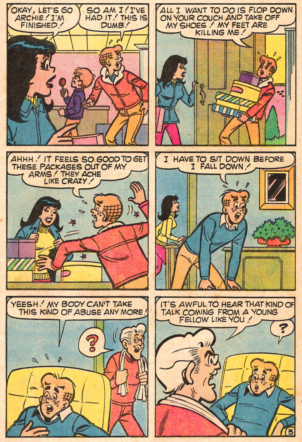 Read online Archie's TV Laugh-Out comic -  Issue #55 - 5