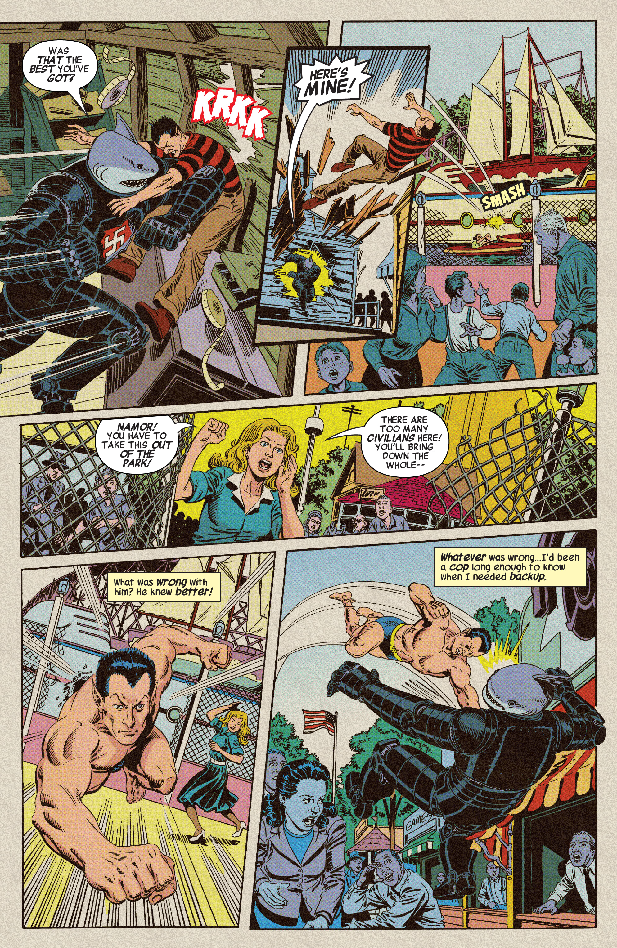 Read online Marvels Snapshot comic -  Issue # Sub-Mariner - 15