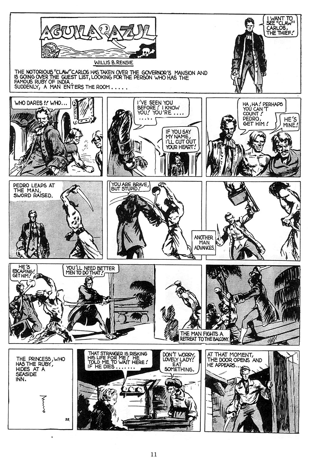 Read online Will Eisner's Hawks of the Seas comic -  Issue # TPB - 12
