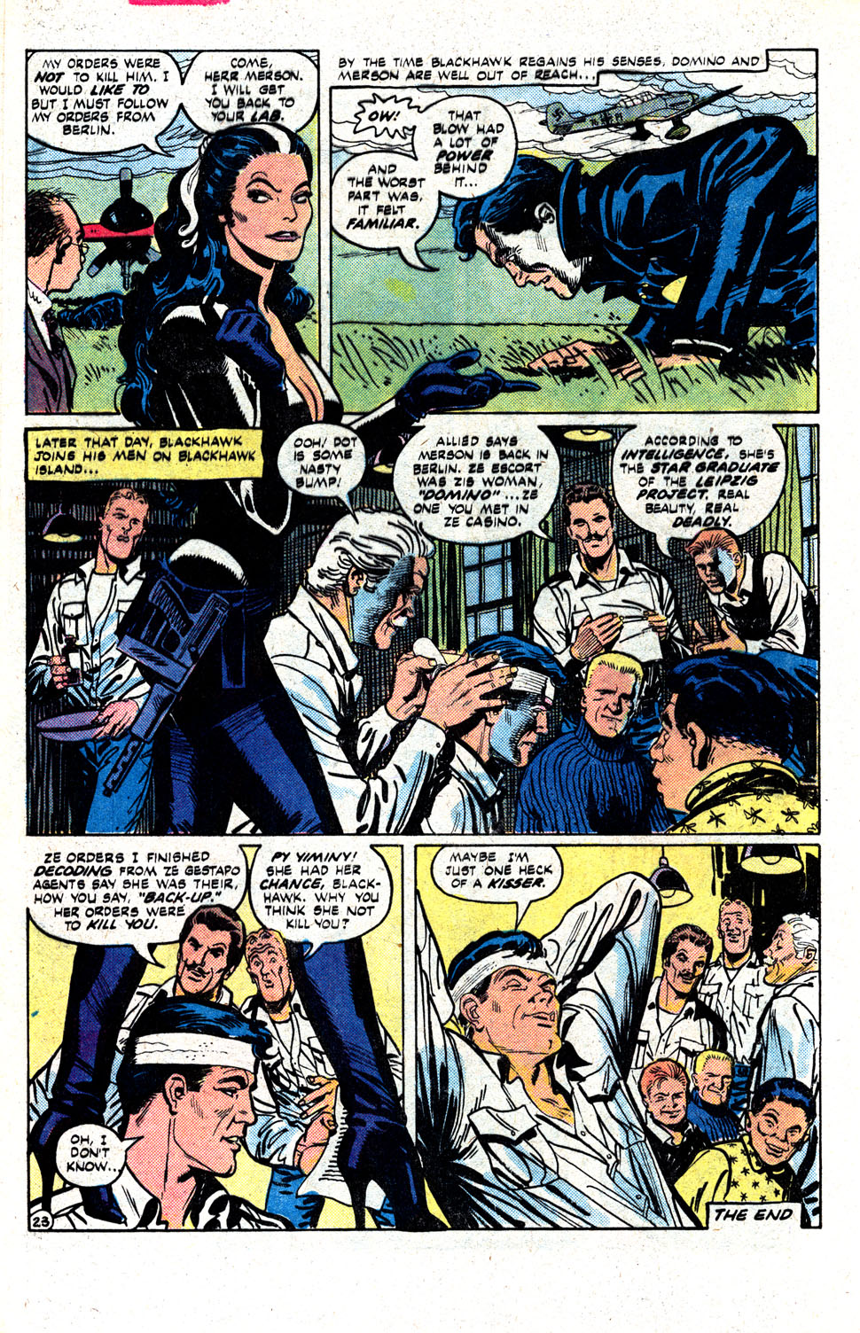 Read online Blackhawk (1957) comic -  Issue #252 - 31