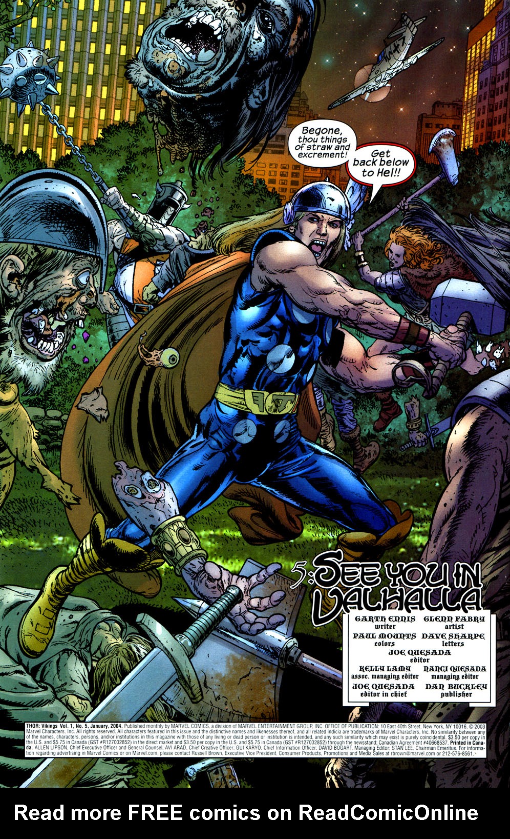 Read online Thor: Vikings comic -  Issue #5 - 4