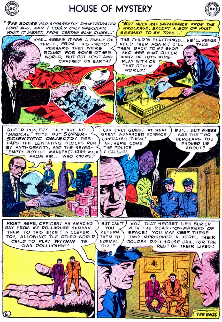 Read online House of Mystery (1951) comic -  Issue #46 - 32