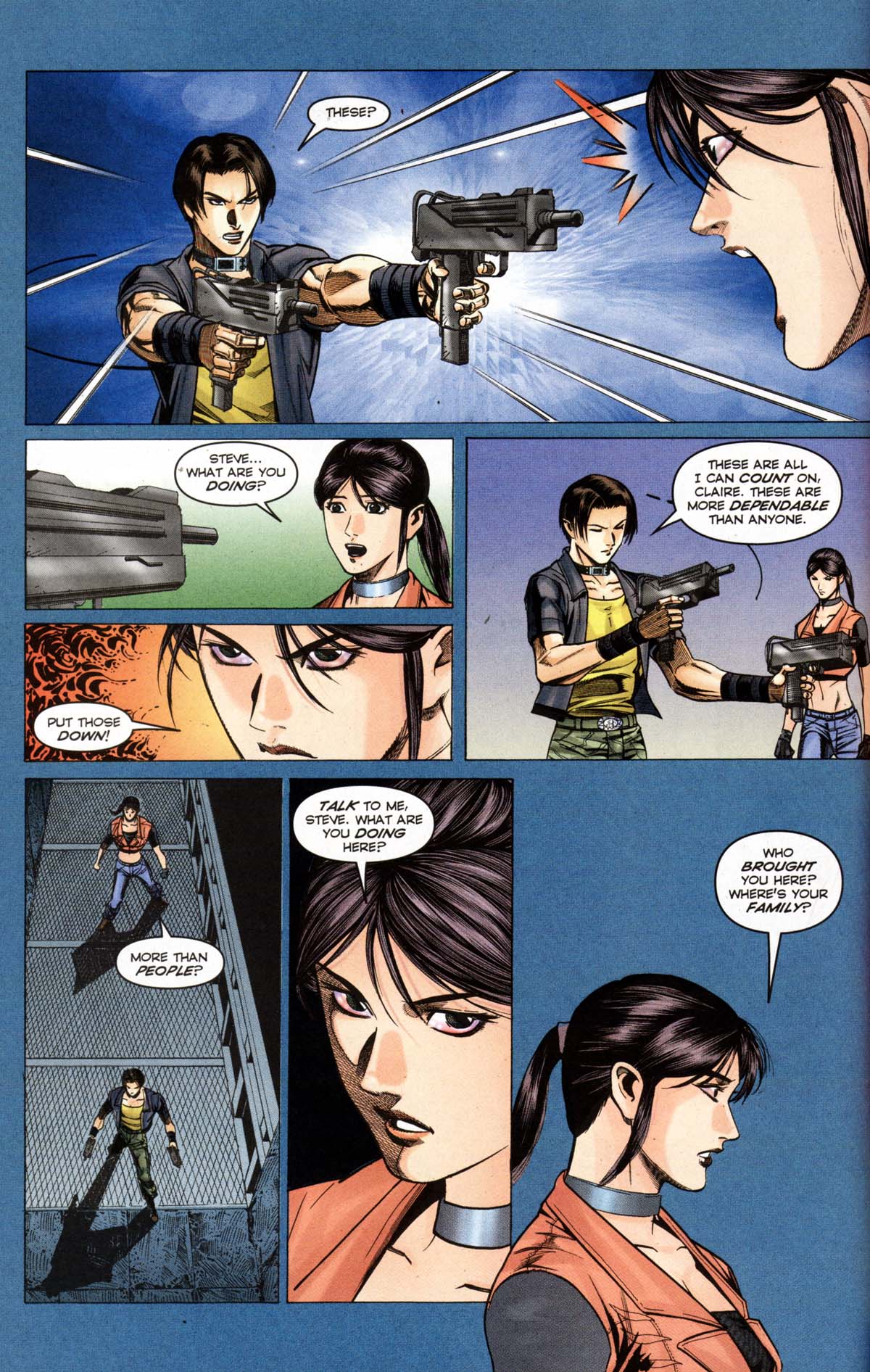 Read online Resident Evil Code: Veronica comic -  Issue #1 - 108