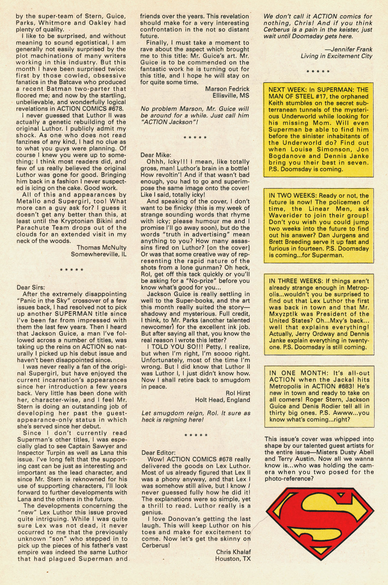 Read online Action Comics (1938) comic -  Issue #682 - 33