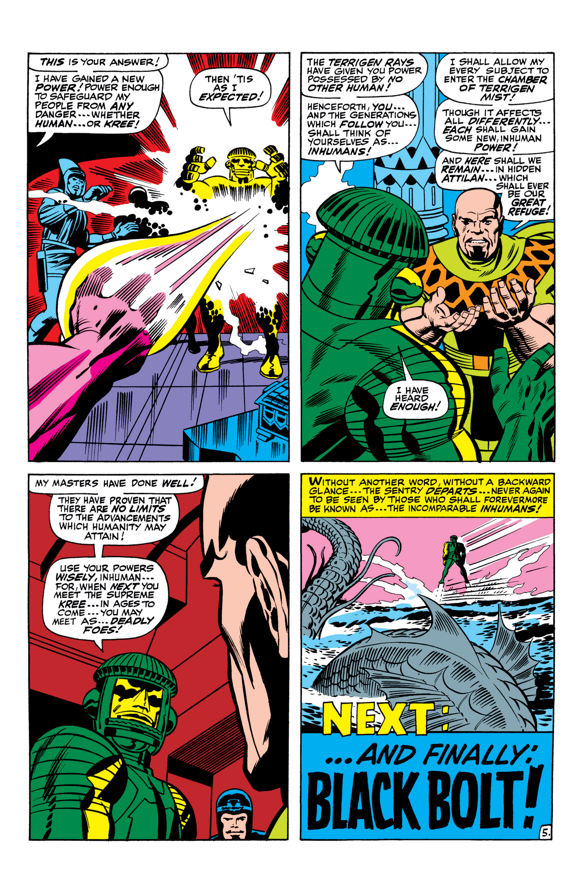 Read online Marvel Masterworks: The Inhumans comic -  Issue # TPB 1 (Part 1) - 17