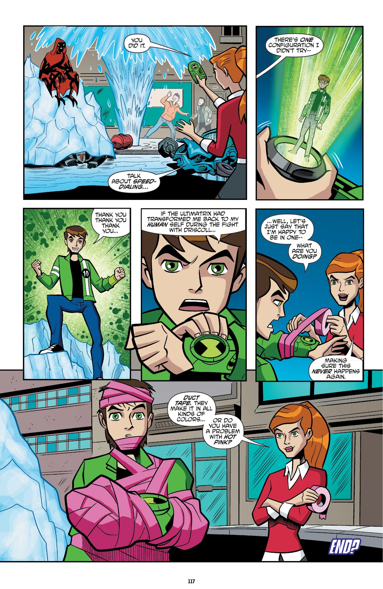 Read online Ben 10 Classics comic -  Issue # TPB 4 - 117